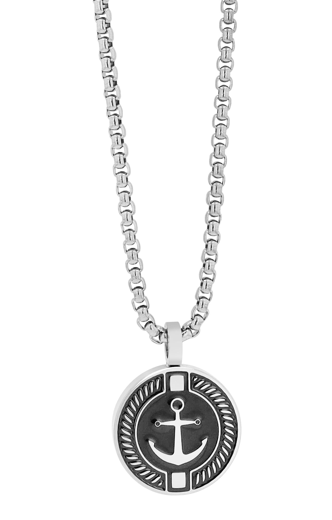 Adelia´s Gliederkette »Unisex Halskette ¿ Venezianerkette aus Edelstahl 60 cm«
