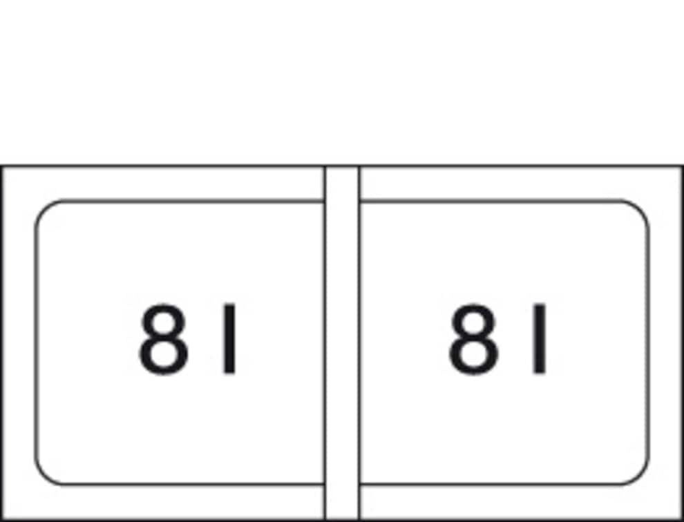 Blanco Mülltrennsystem »Flexon II 30/2« 2 Behälter Kunststoff, Stahlblech, 300 mm Untermass