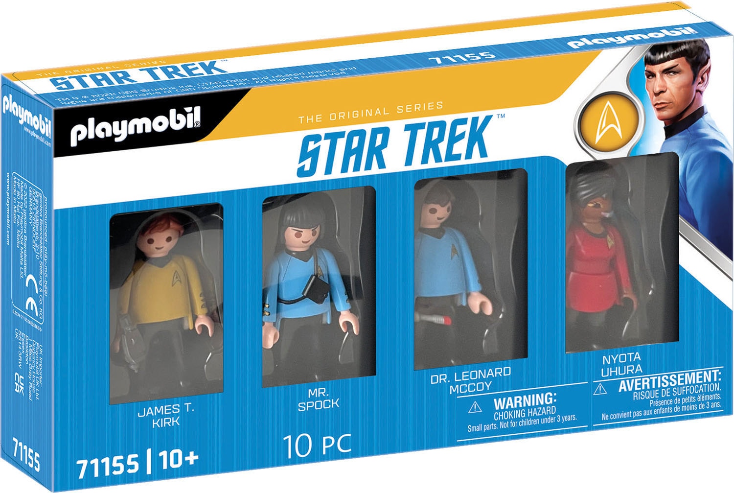 Playmobil® Konstruktions-Spielset »Figurenset (71155), Star Trek«, (10 St.), Made in Europe