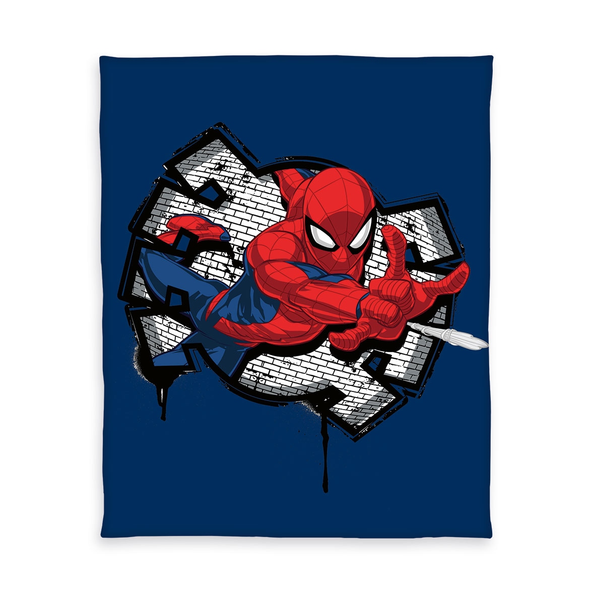 Spiderman Kinderdecke »Fleecedecke, 100 % Polyester«