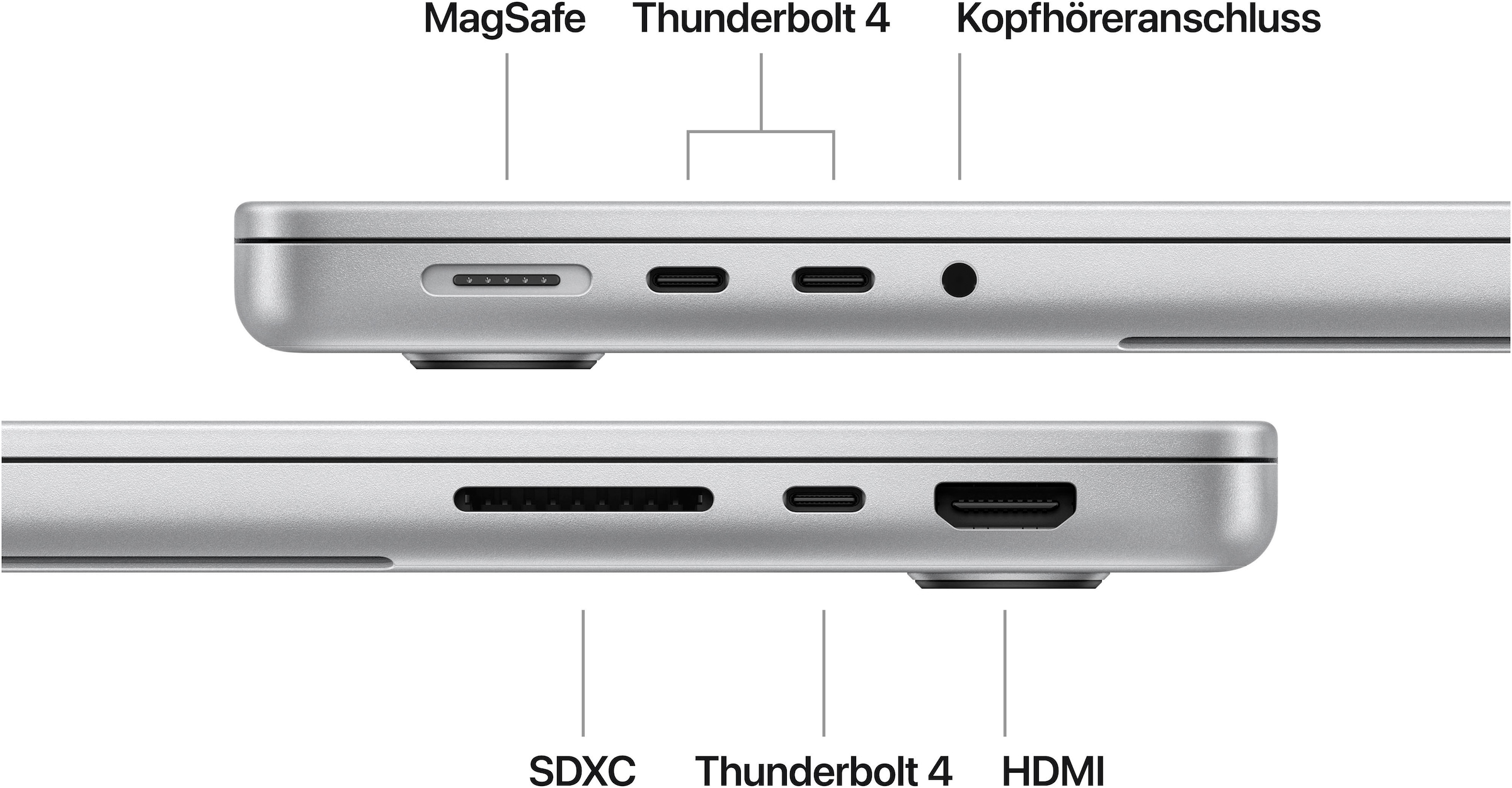 Apple Notebook »MacBook Pro 14" M4«, 36,07 cm, / 14,2 Zoll, Apple, M4, 10-Core GPU, 1000 GB SSD