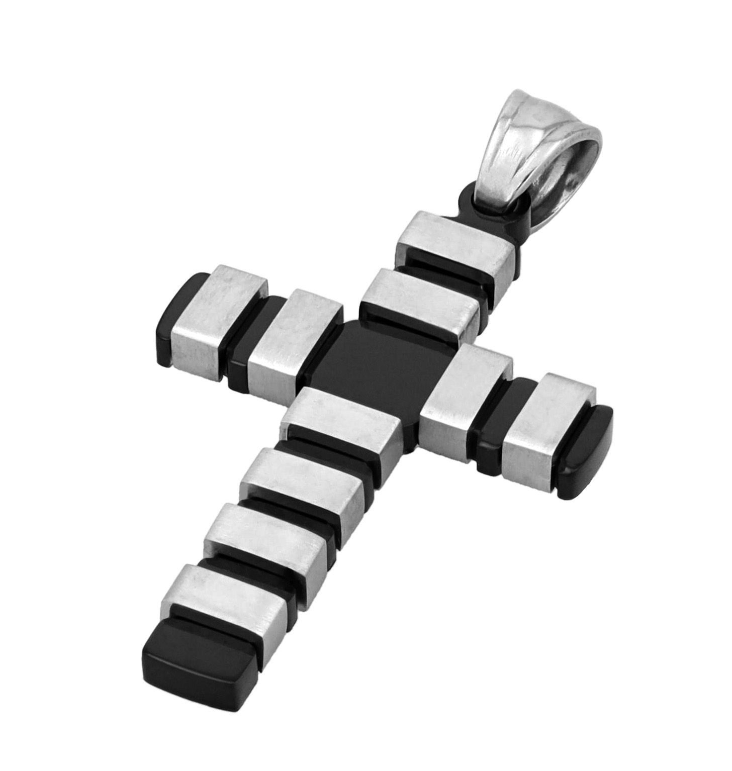 Adelia´s Kreuzanhänger »Unisex Anhänger ¿ Kreuz Kreuzanhänger aus Edelstahl«