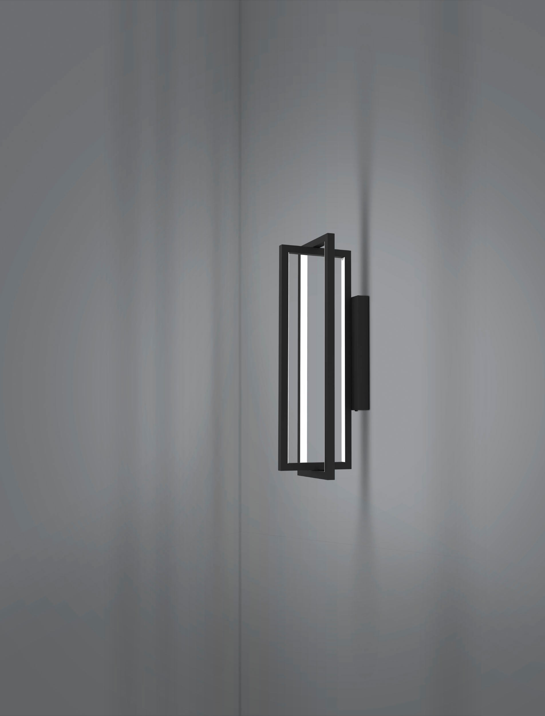 EGLO Deckenleuchte »SIBERIA« LED-Modul 1 Stk. warmweiß - kaltweiß Deckenleuchte in schwarz aus Stahl - 15,5W - warmweiß - kaltweiß