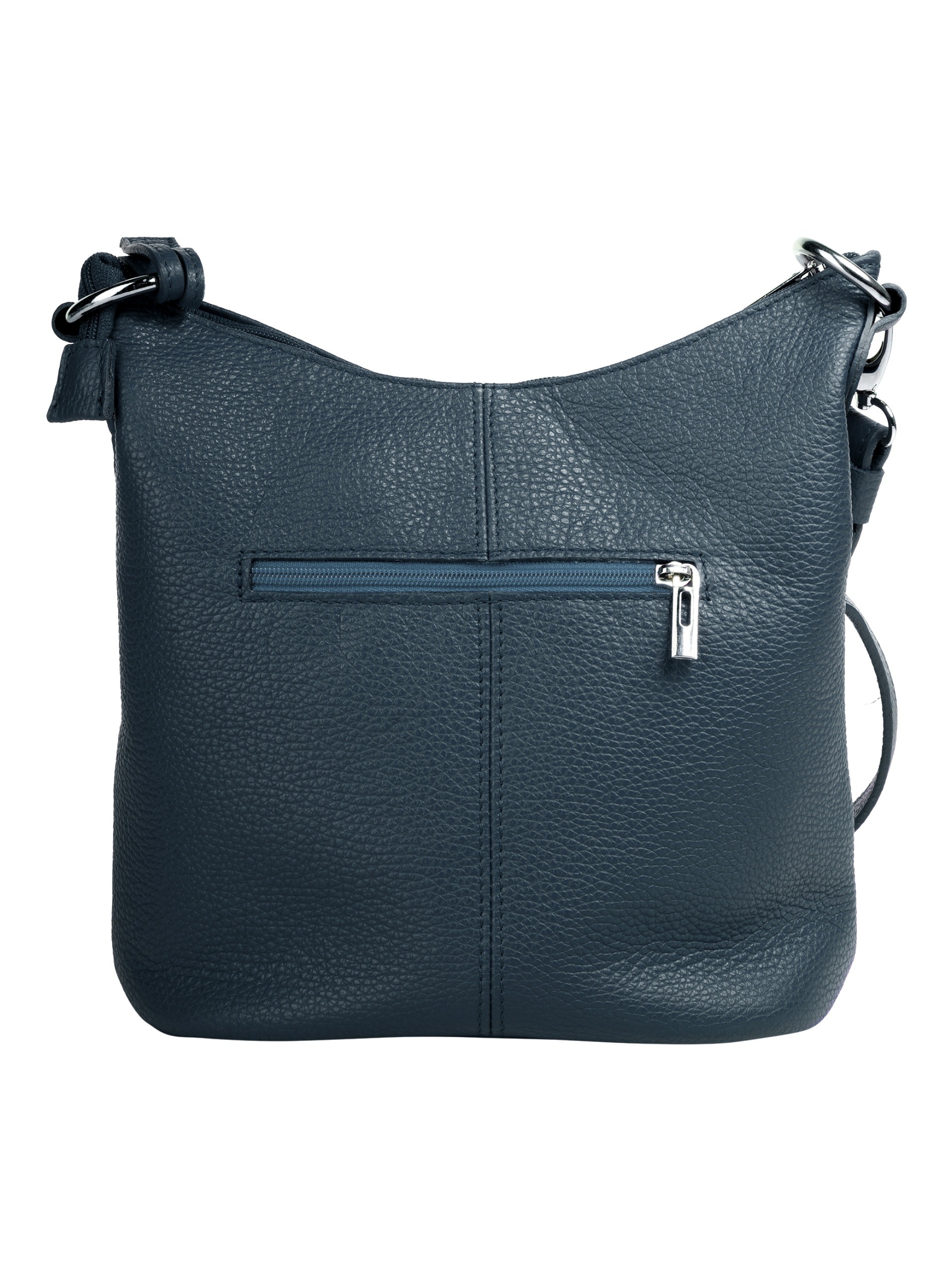 Cluty Umhängetasche, echt Leder, Made in Italy