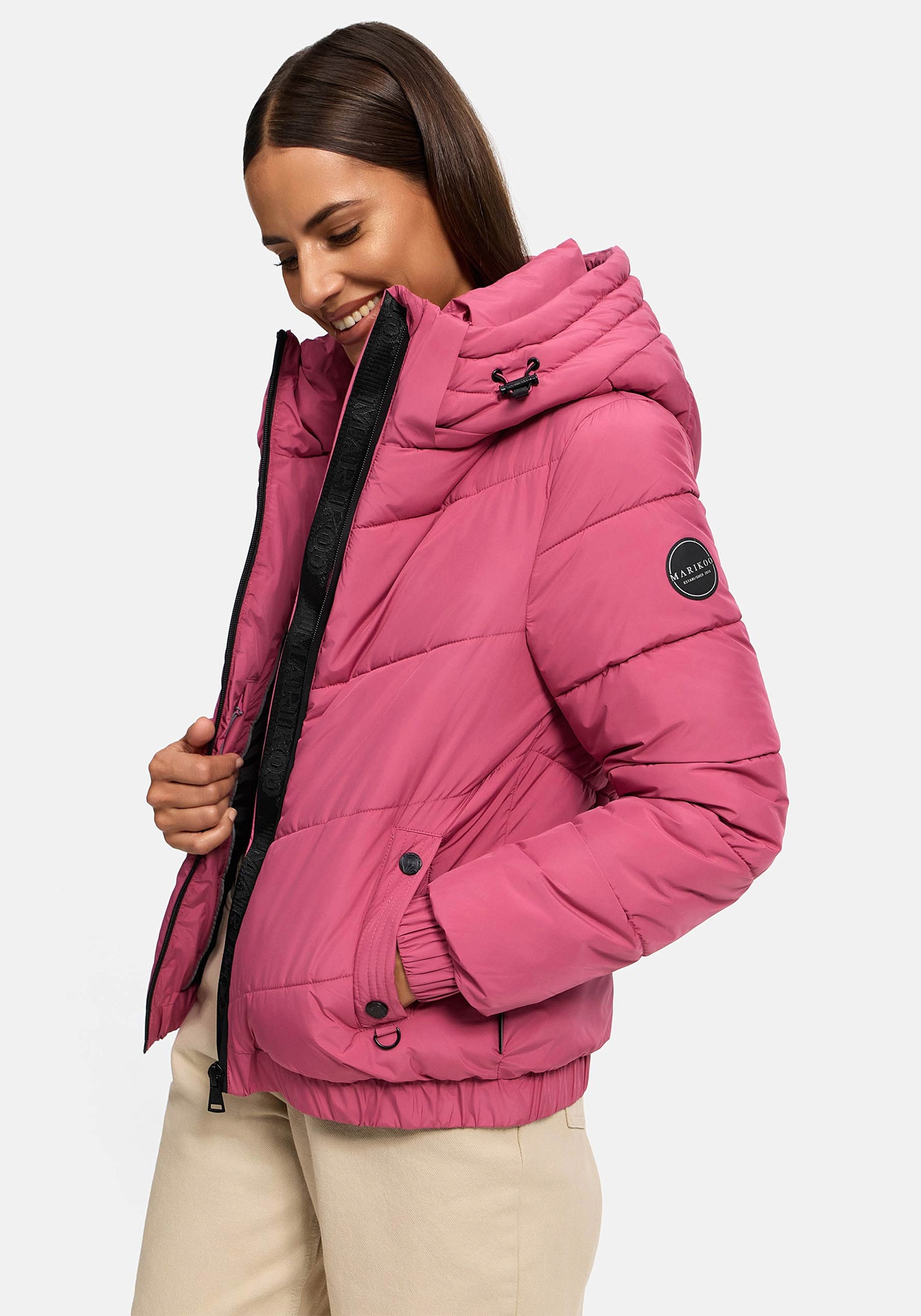 Marikoo Winterjacke »Marikoo Nayanaa Damen Winter Steppjacke N002«