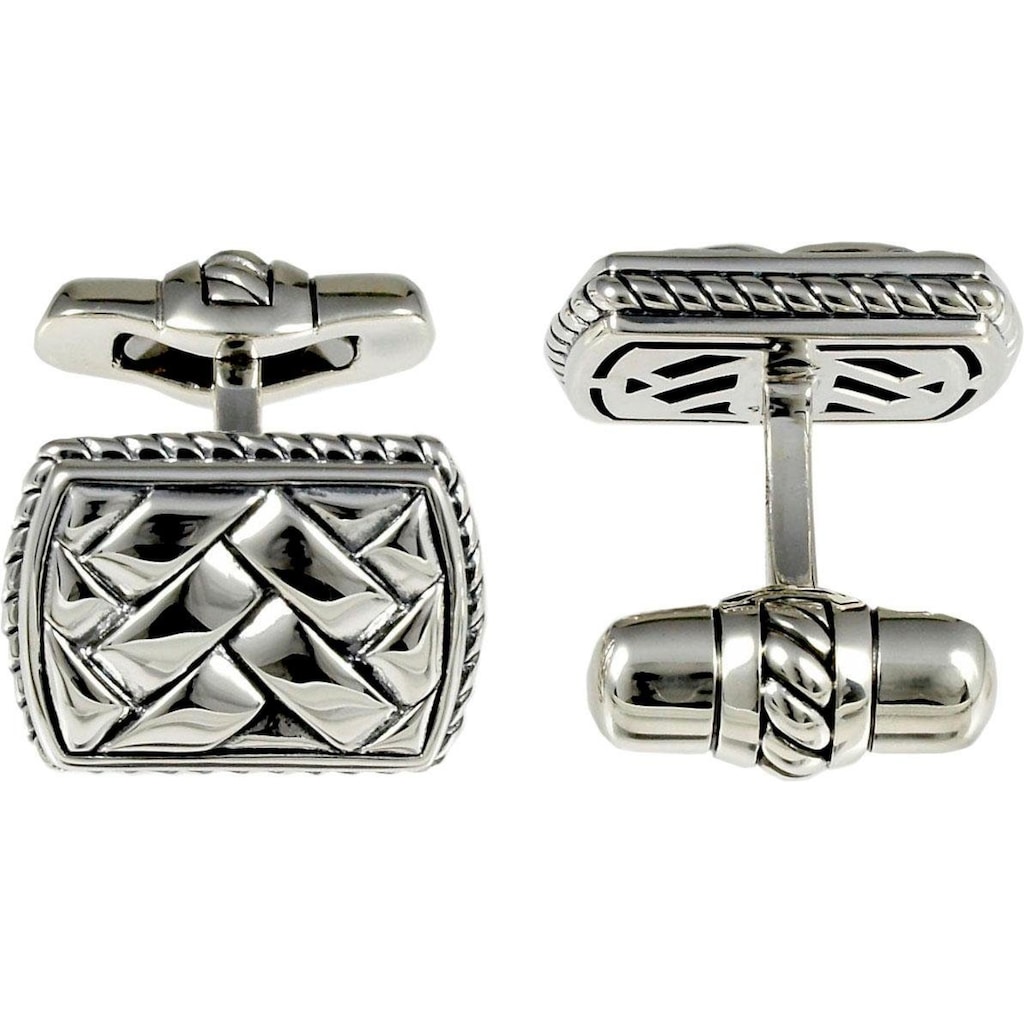 BALDESSARINI Manschettenknöpfe »Schmuck Geschenk, Cufflink Silber 925«