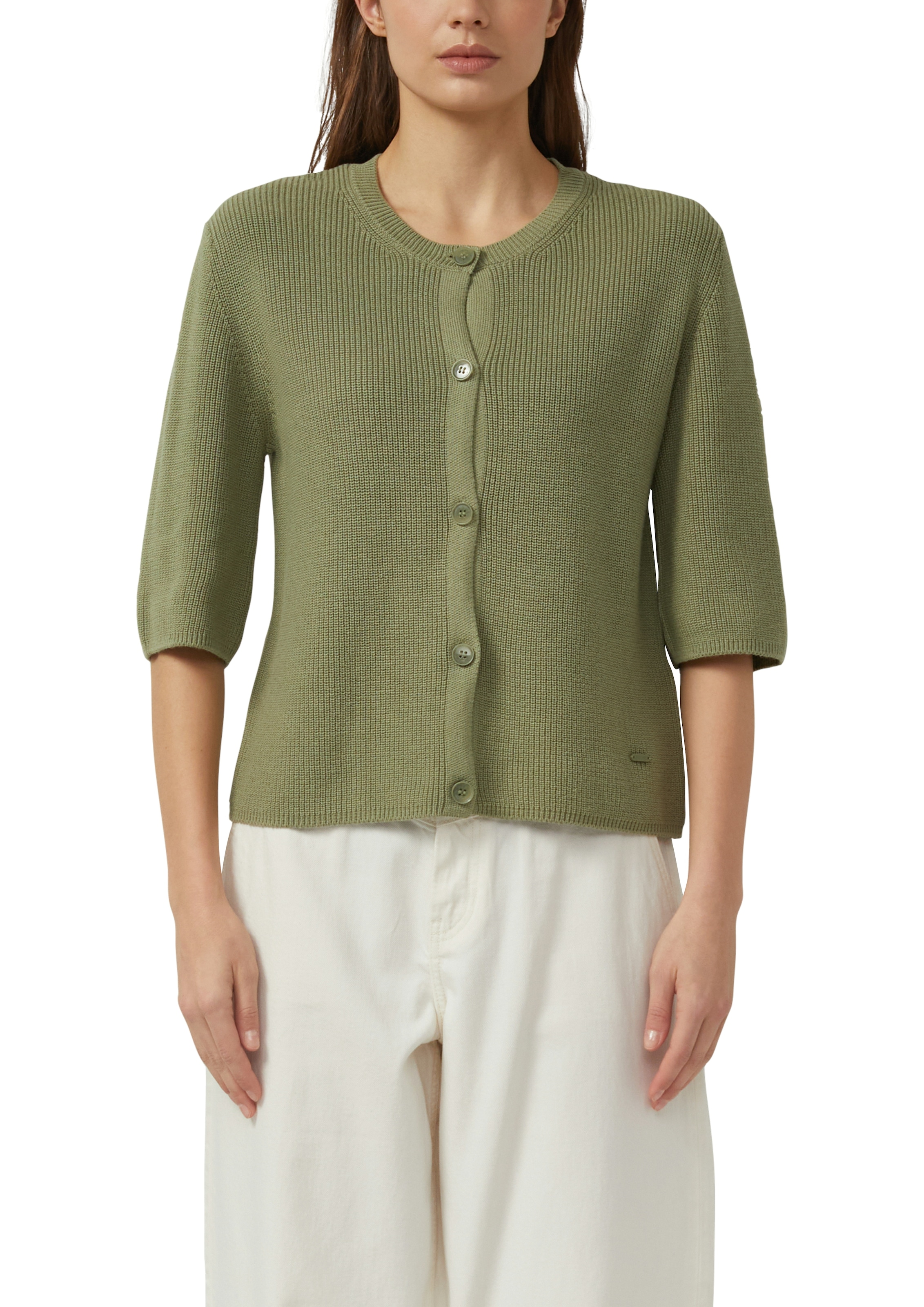 s.Oliver Strickjacke halbarm, mit Knopfleiste