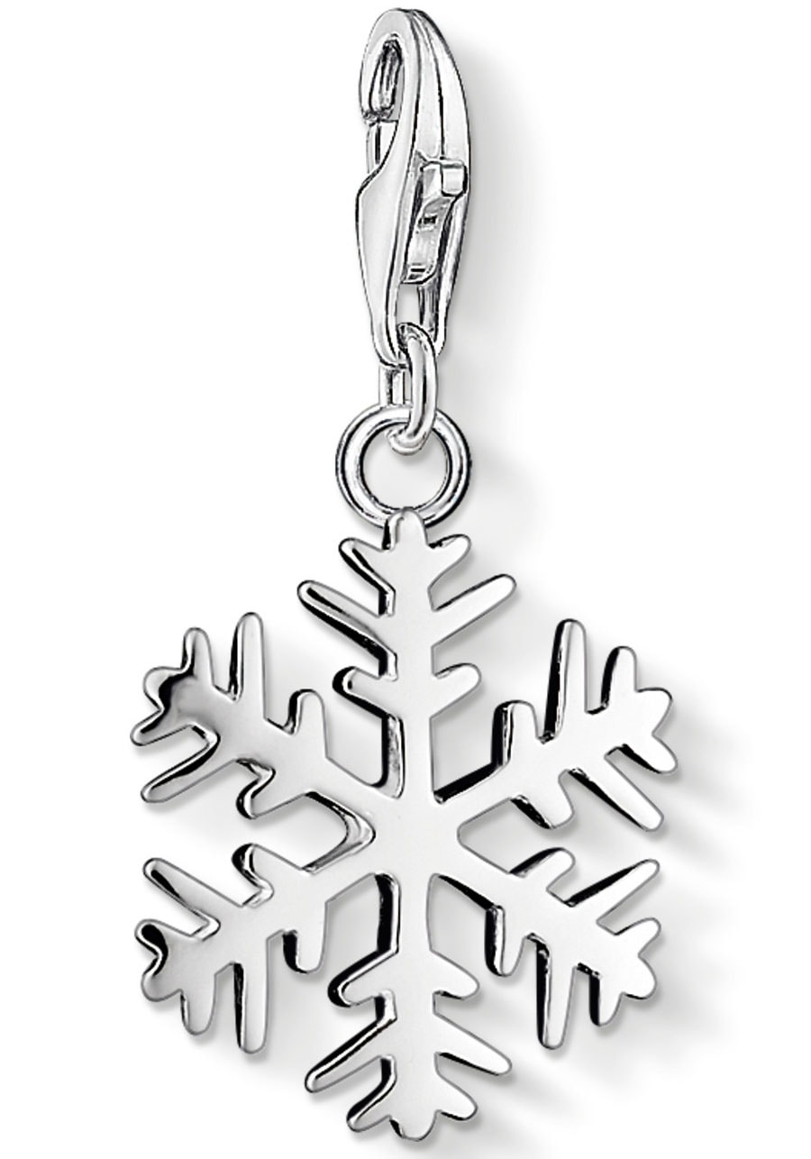 THOMAS SABO Charm-Einhänger »Schneeflocke, 0281-001-12«