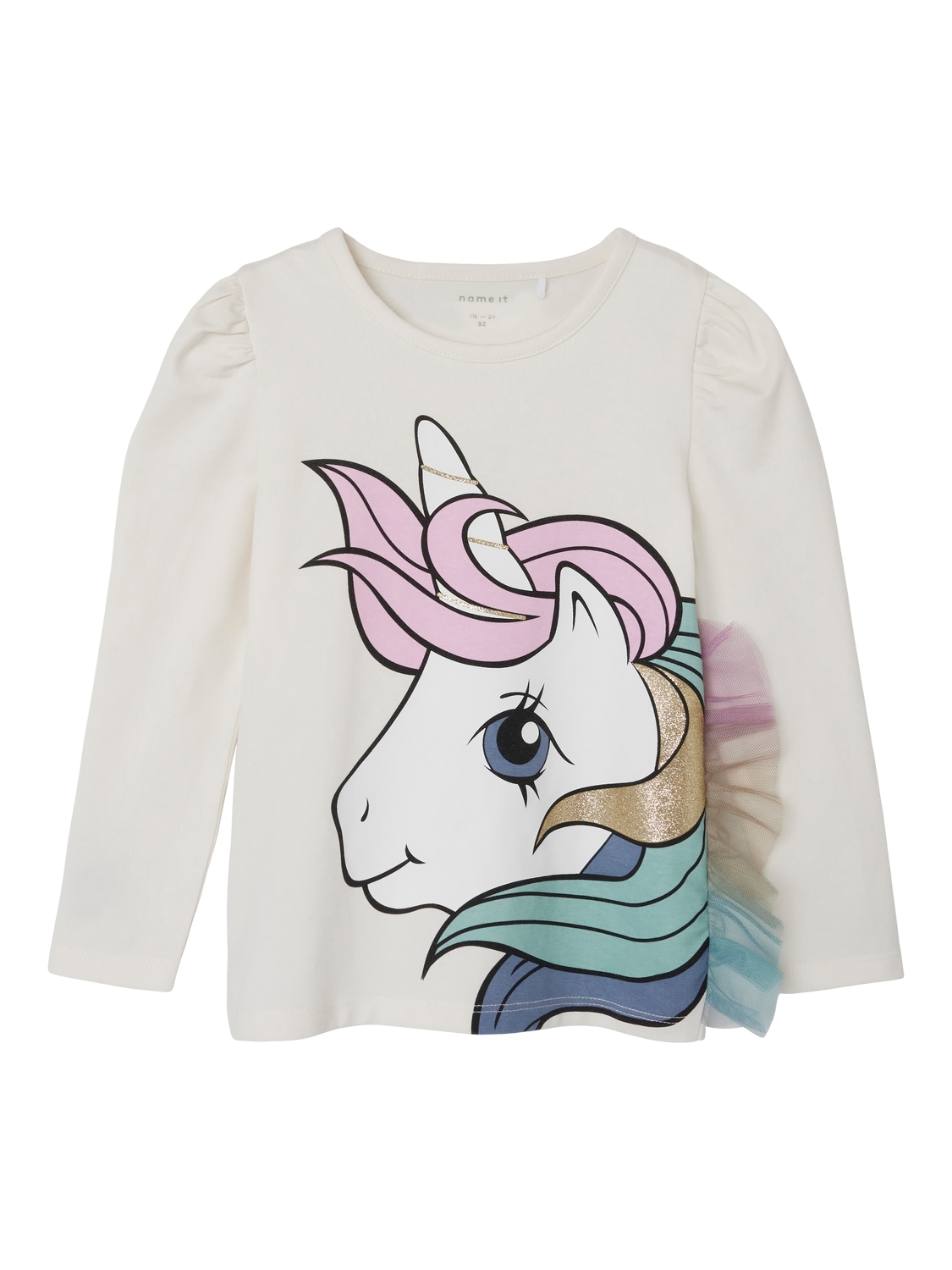 Langarmshirt »NMFSILLE MLP LS TOP CPLG«