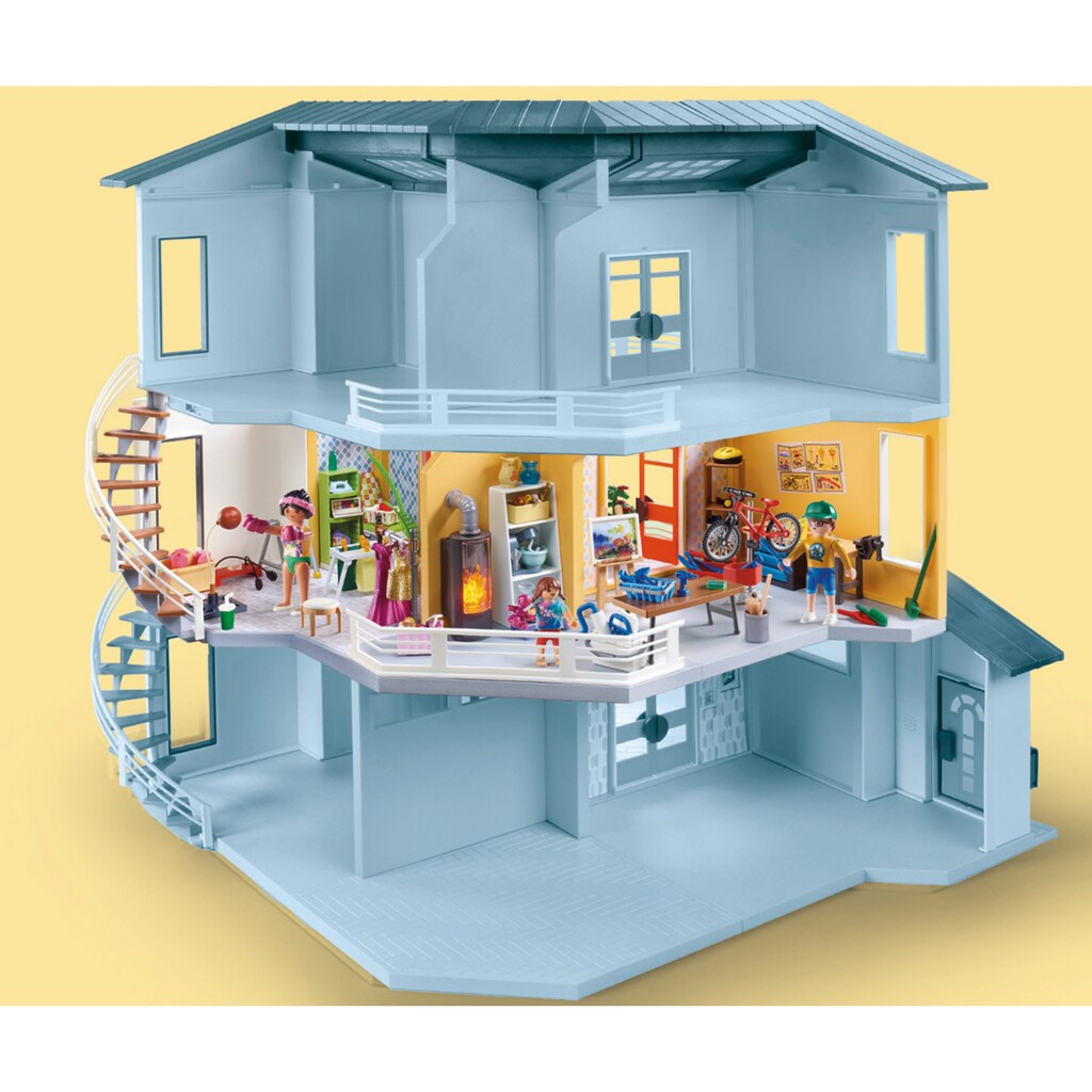 Playmobil® Konstruktions-Spielset »Etagenerweiterung Wohnhaus (70986), City Life«, (258 St.)