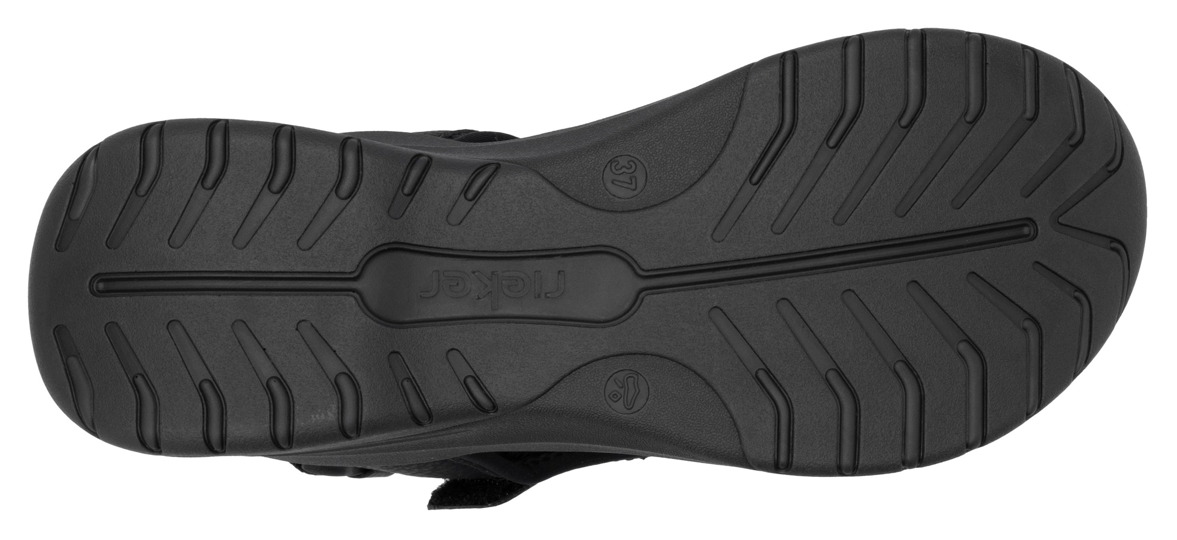 RIEKER Sport Trekkingsandale »Byron Bay vegan«, Outdoorsandale, Sommerschuh, Klettschuh mit RiekerAir Dämpfung
