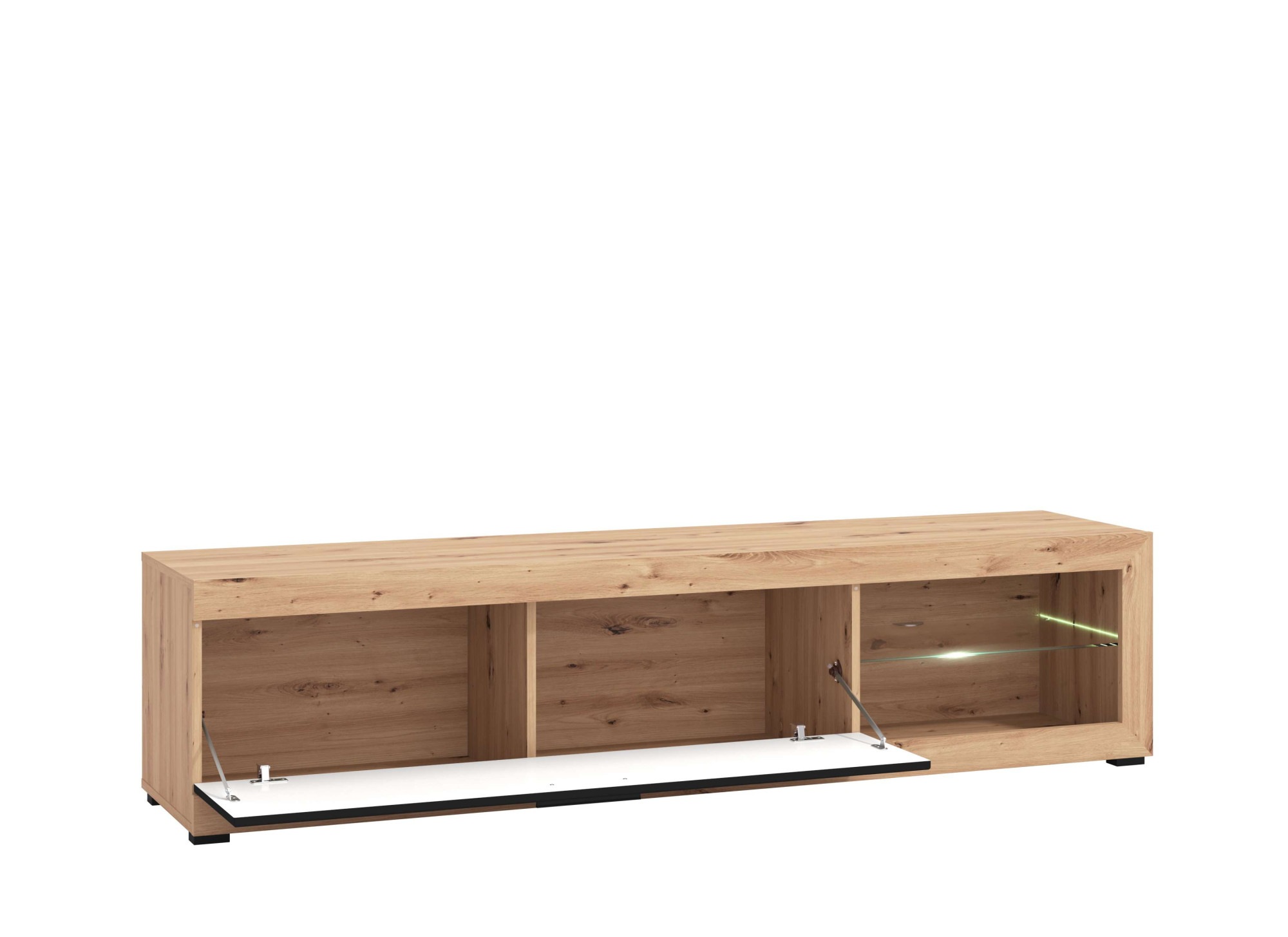 INOSIGN Lowboard »Remo TV-Kommode«, TV-Lowboard, mit LED-Beleuchtung, in verschiedenen Dekoren