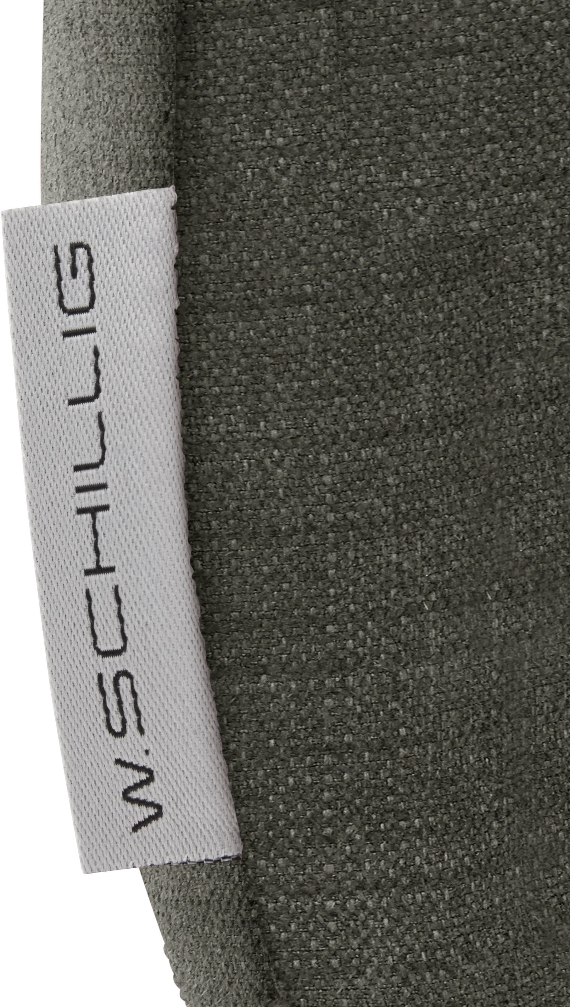 W.SCHILLIG Hocker »enjoy&MORE« Füße silber matt, Breite 151 cm