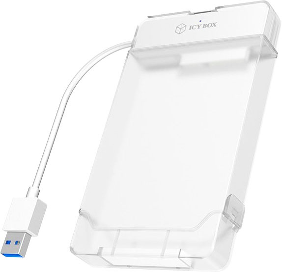 Computer-Adapter »ICY 2,5 Zoll SATA HDD Adapterkabel + Schutzhülle USB 3.0«