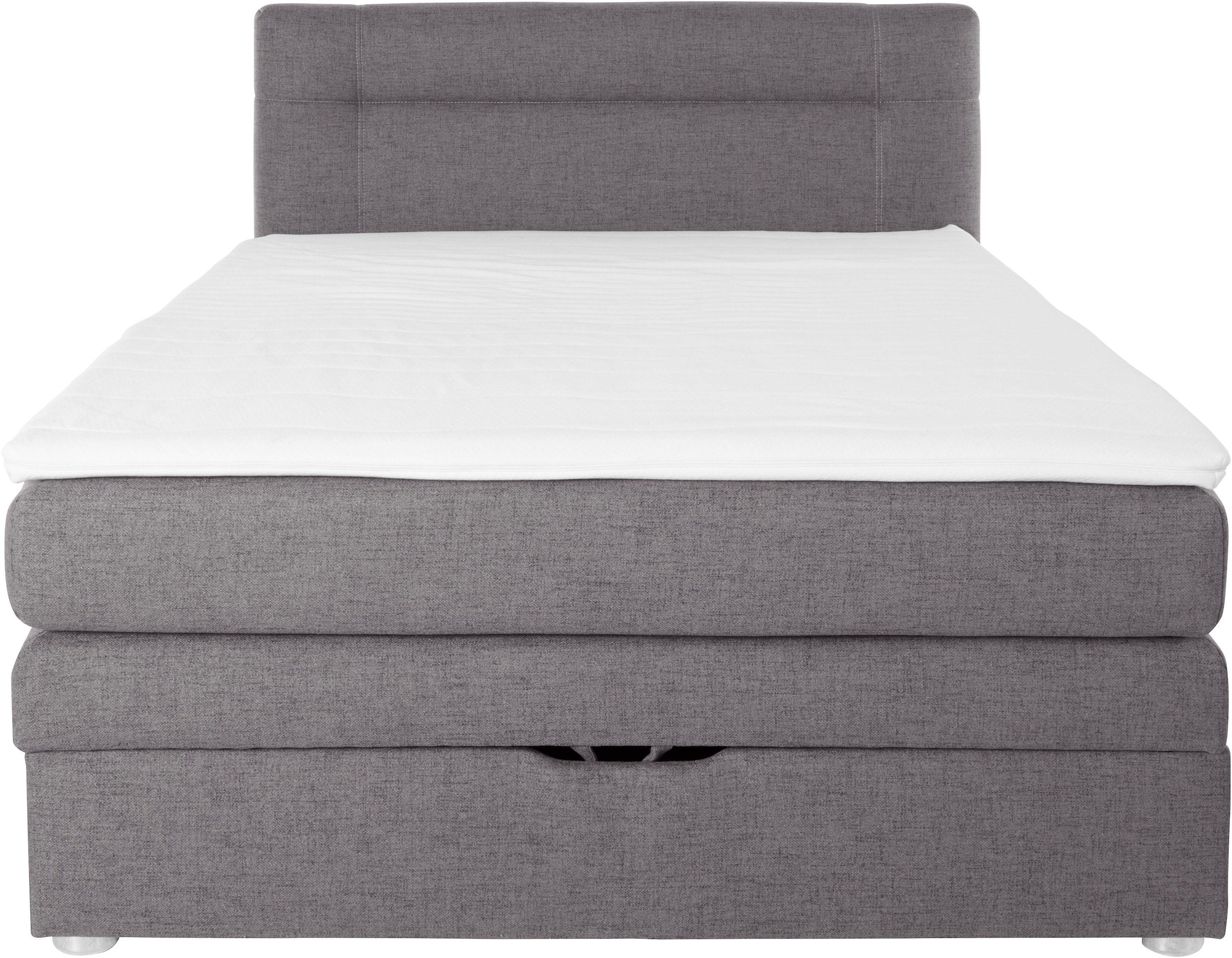 Jockenhöfer Gruppe Boxspringbett »Carmen« mit Bettkasten und Topper, erhältlich in  120 & 140cm Breite