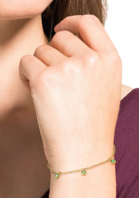 Amor Armband »2034266, 2034271«, mit Zirkonia (synth.)