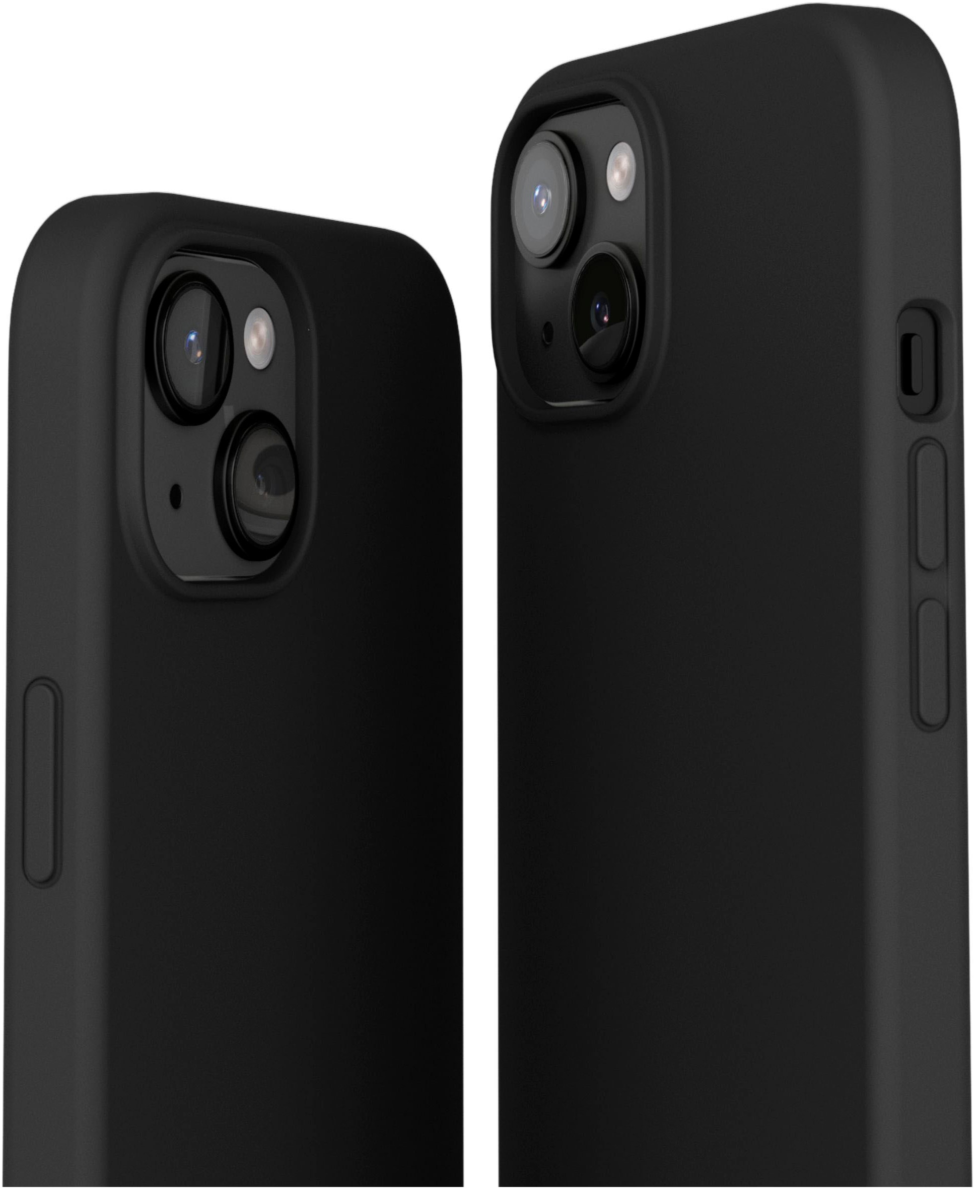 VONMÄHLEN Smartphone-Hülle »iPhone 15 Plus, Eco Silicone Case - Black«