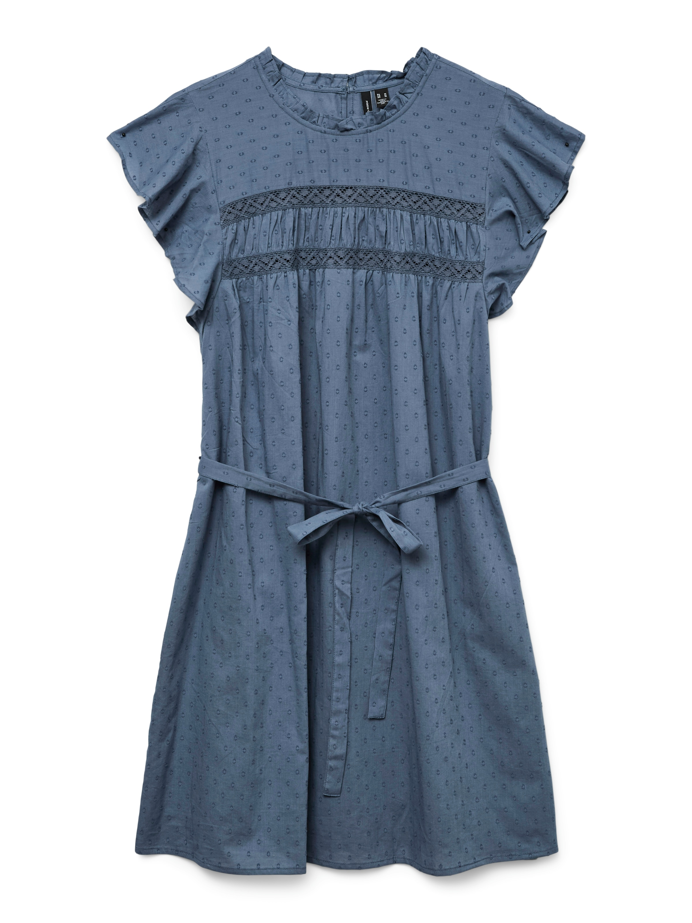 Vero Moda Minikleid »VMTRINE SL SHORT LACE DRESS WVN GA NOOS«