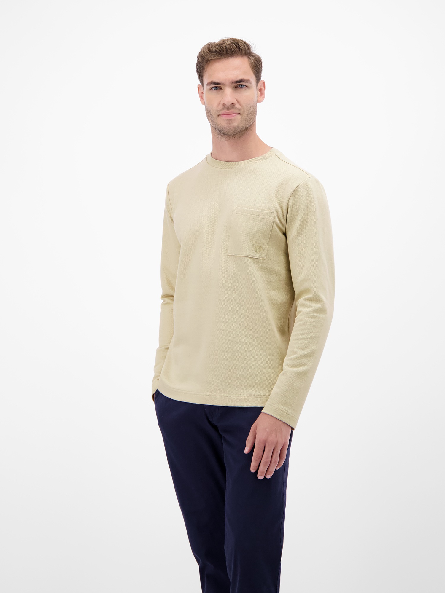 LERROS Sweatshirt »Herren Sweatshirt - clean, soft und smart!«
