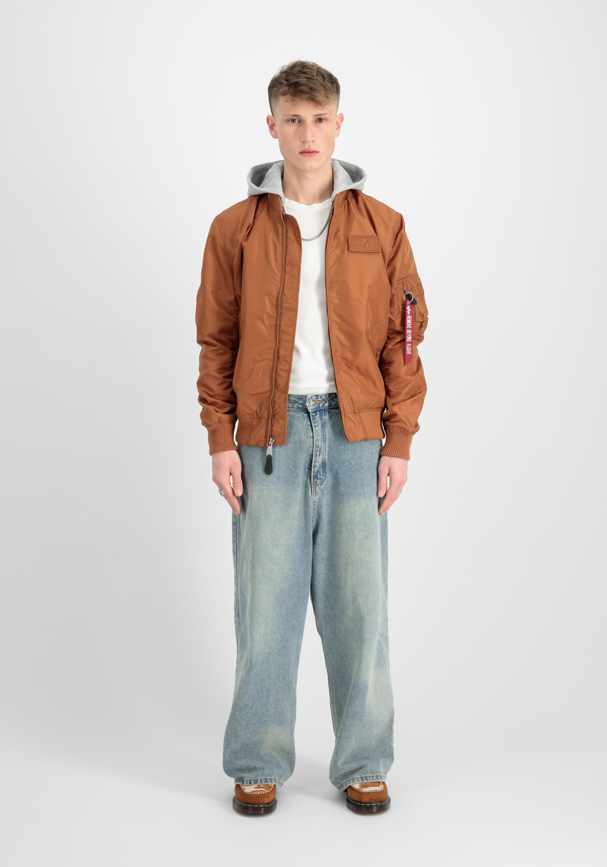 Alpha Industries Bomberjacke »MA-1 TT Hood Light«