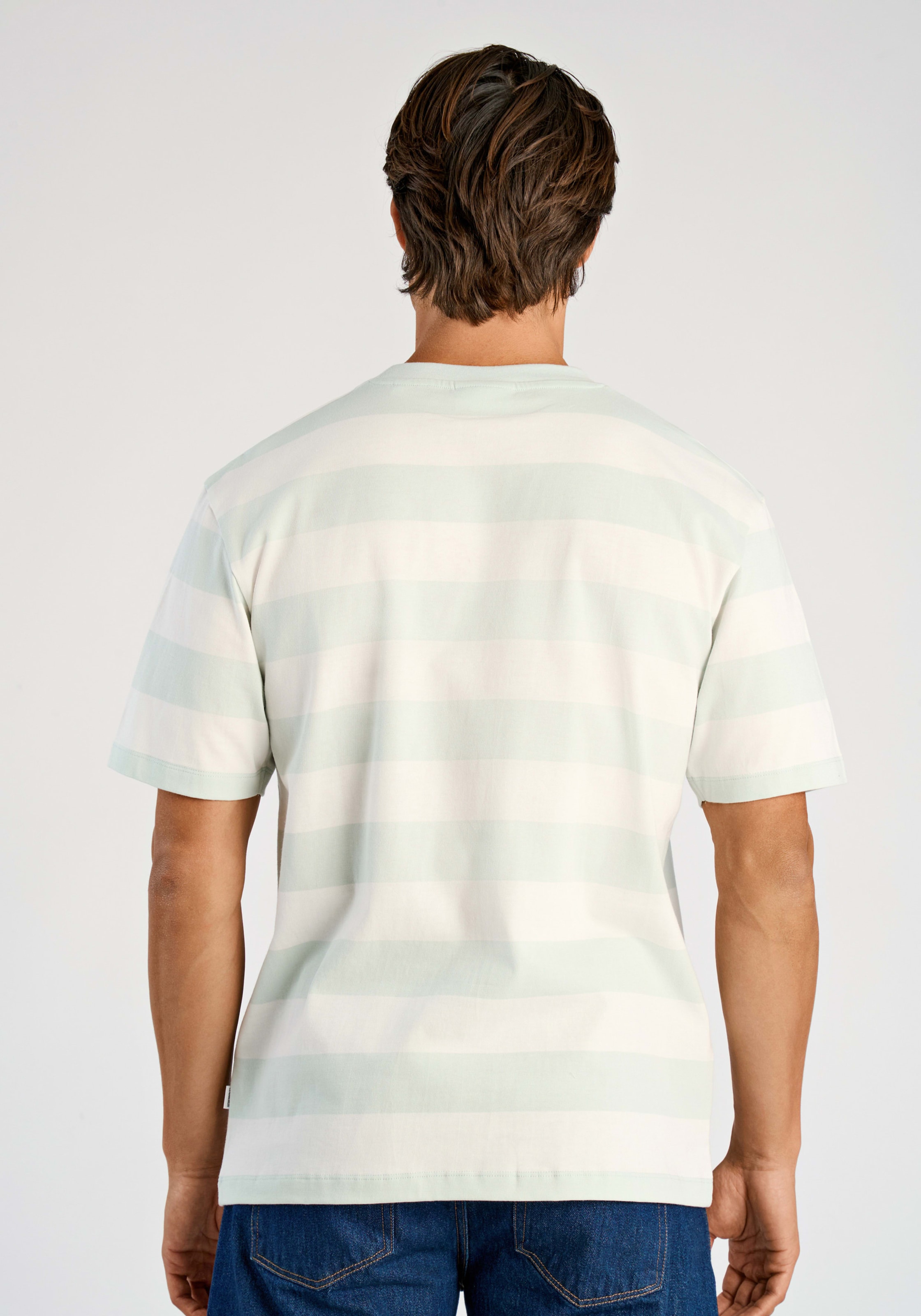 LINDBERGH Kurzarmshirt im Streifen-Design