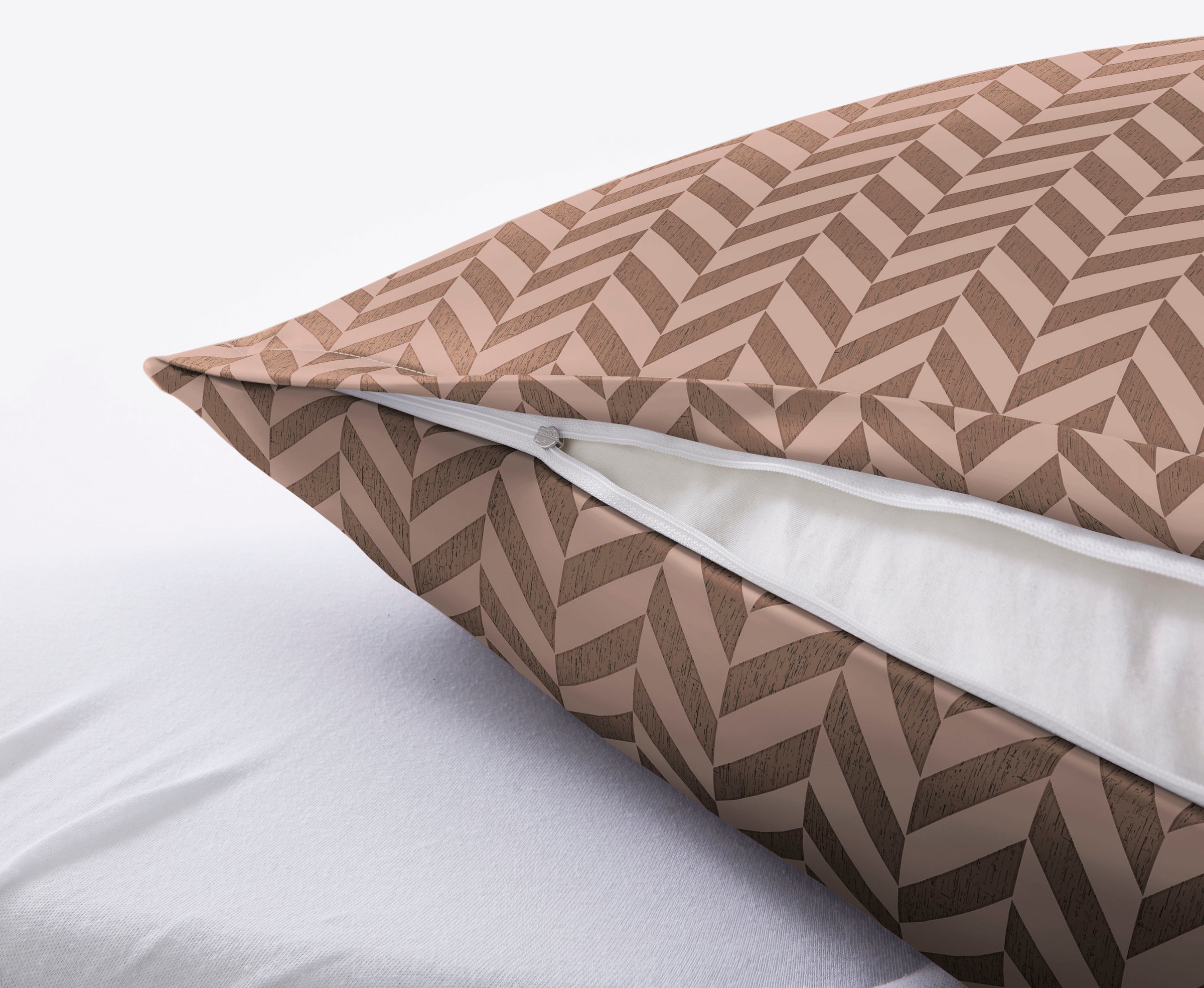 Kleine Wolke Bettwäsche »Cosy«, mit Fischgrätmuster
