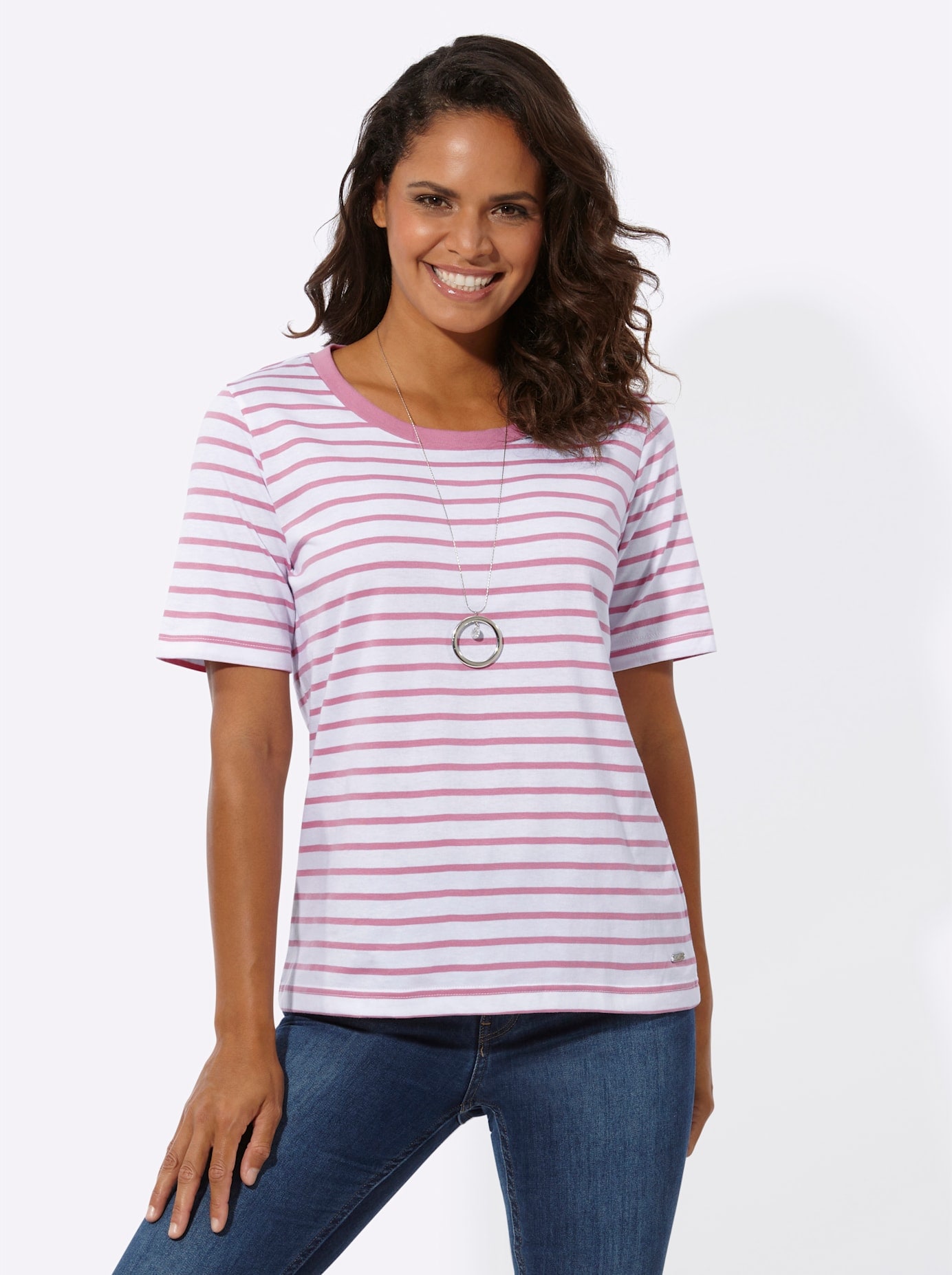 Casual Looks T-Shirt »Ringelshirt«, (1 tlg.)