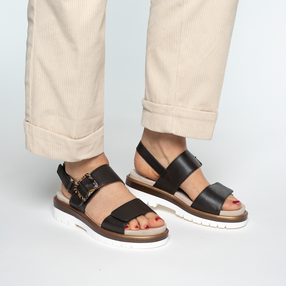 Ara Keilsandalette »MALAGA«  Keilabsatz, Plateau, Riemchensandalette in bequemer Weite G (= weit)