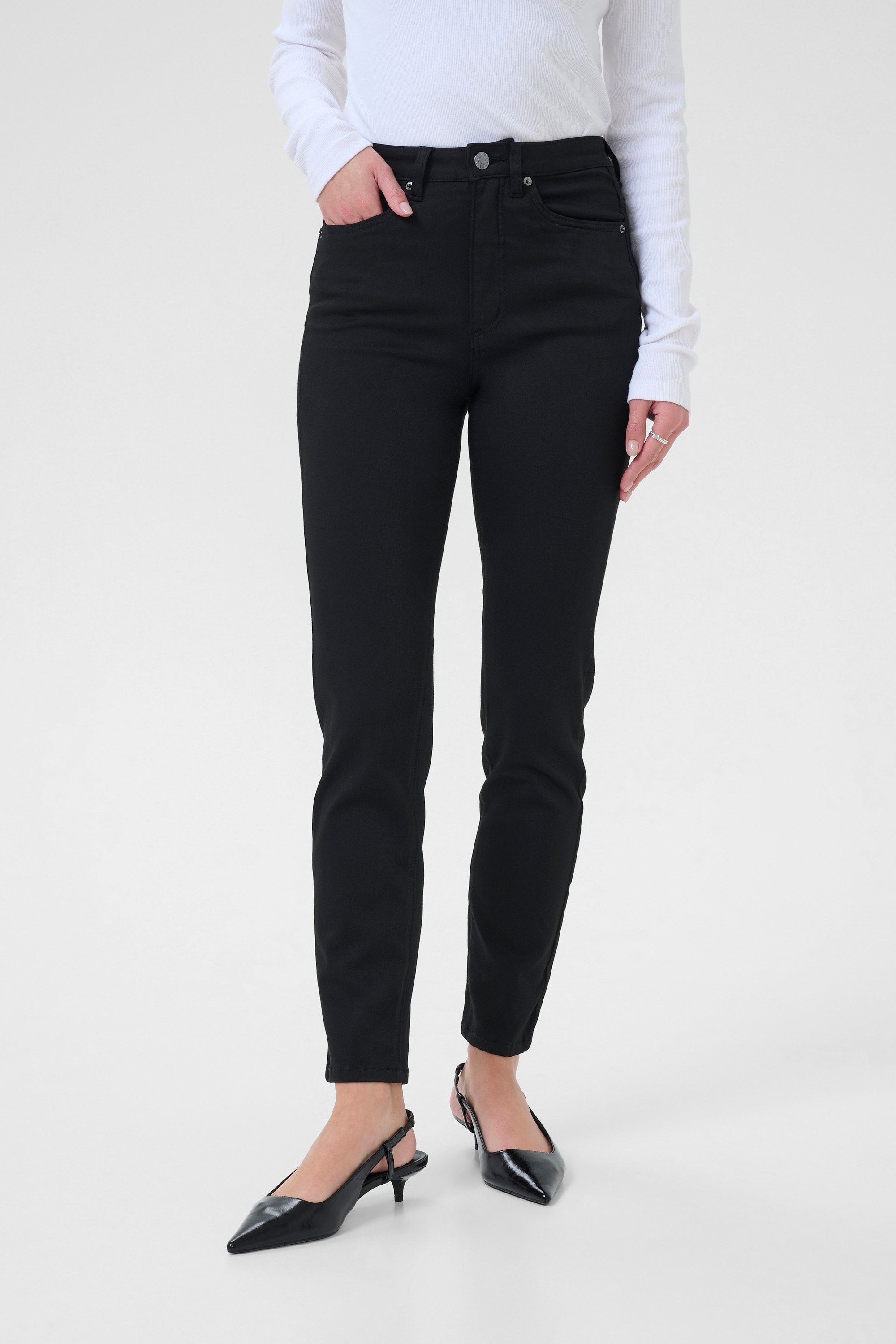 KAFFE Regular-fit-Jeans »Jeans KAwillow«