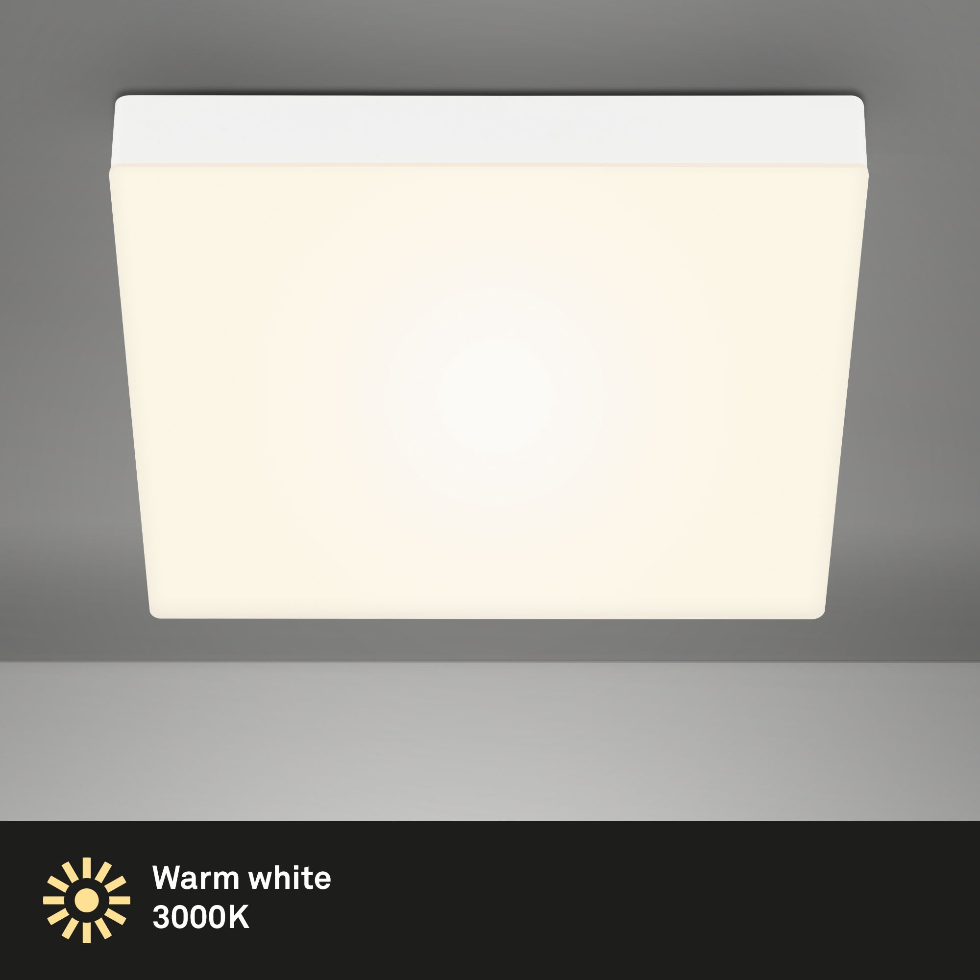 Briloner Leuchten Aufbauleuchte »Flame«, Leuchtmittel LED-Board | LED fest integriert
