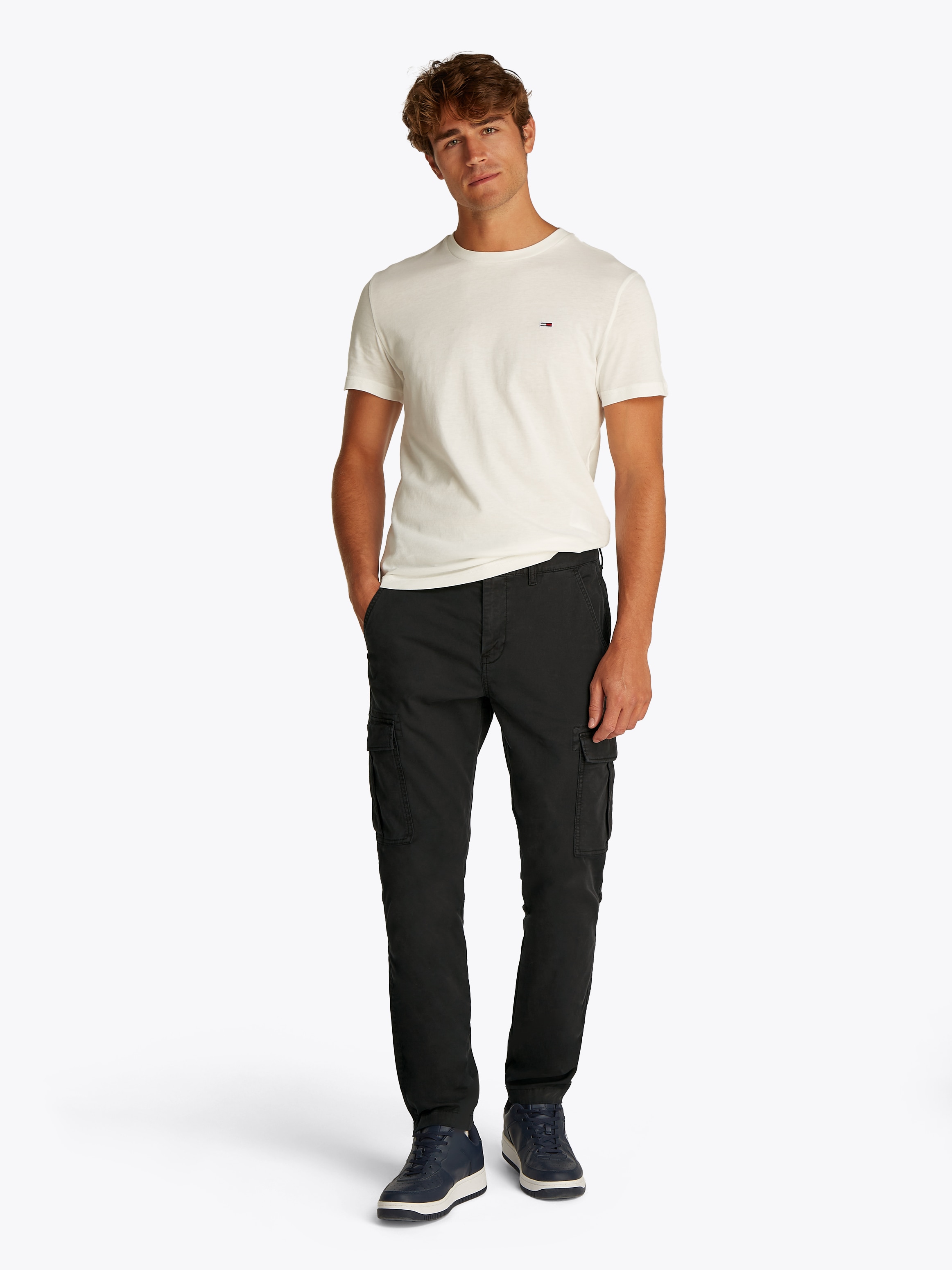 Tommy Jeans Cargohose »TJM AUSTIN CARGO«, mit Logostickerei