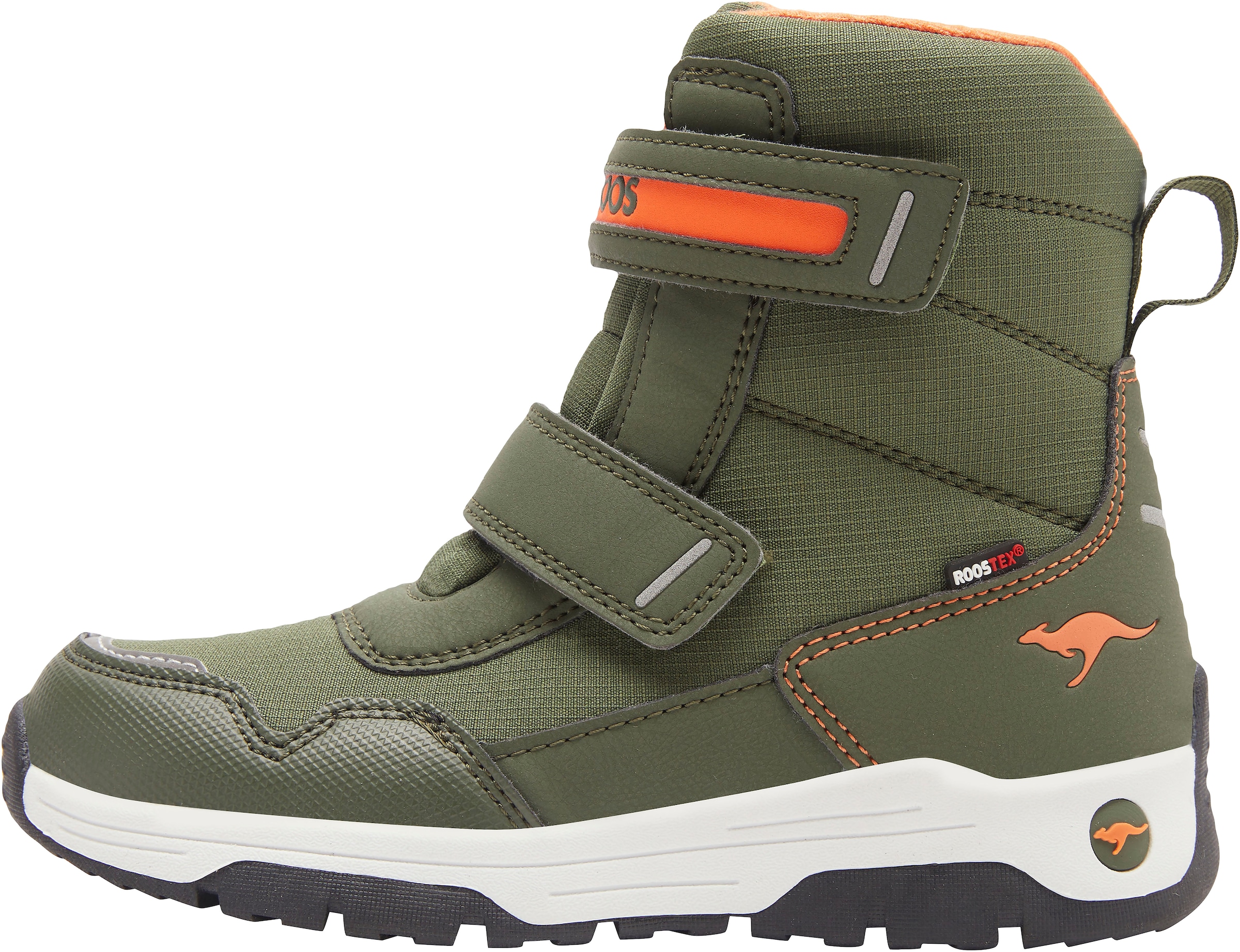 KangaROOS Winterstiefel »K-MJ Sharp V Roostex«, Snowboots, Winterboots, Winterschuhe, wasserdicht mit Klettverschluss