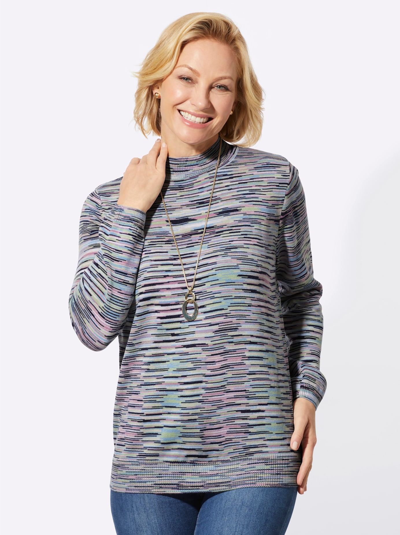 Classic Basics Stehkragenpullover »Stehkragen-Pullover«