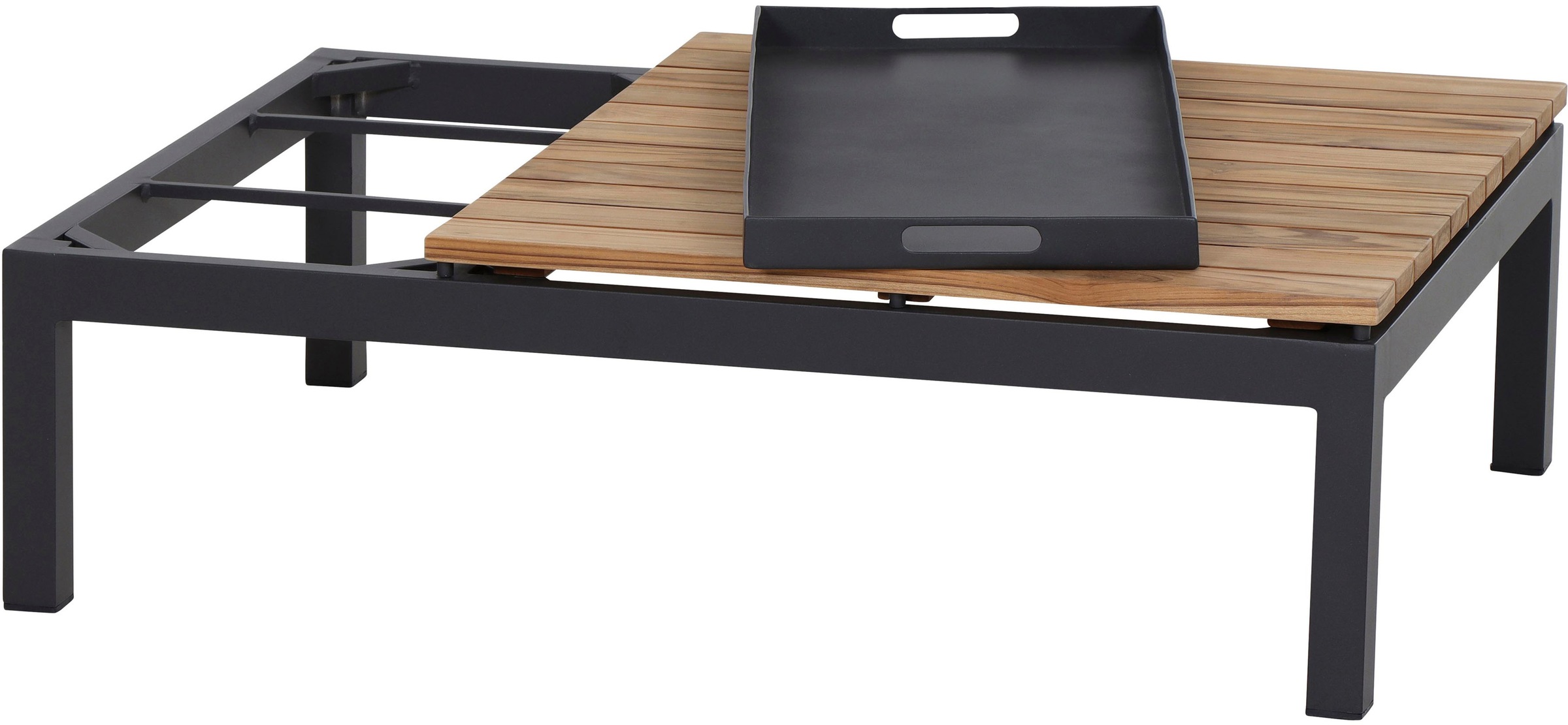 Siena Garden Gartenlounge-Set »Alvida« Set, 15 Stk. tlg. best. aus 2 Sofas, 1 Ecksofa, 1 Tisch und 12 Kissen