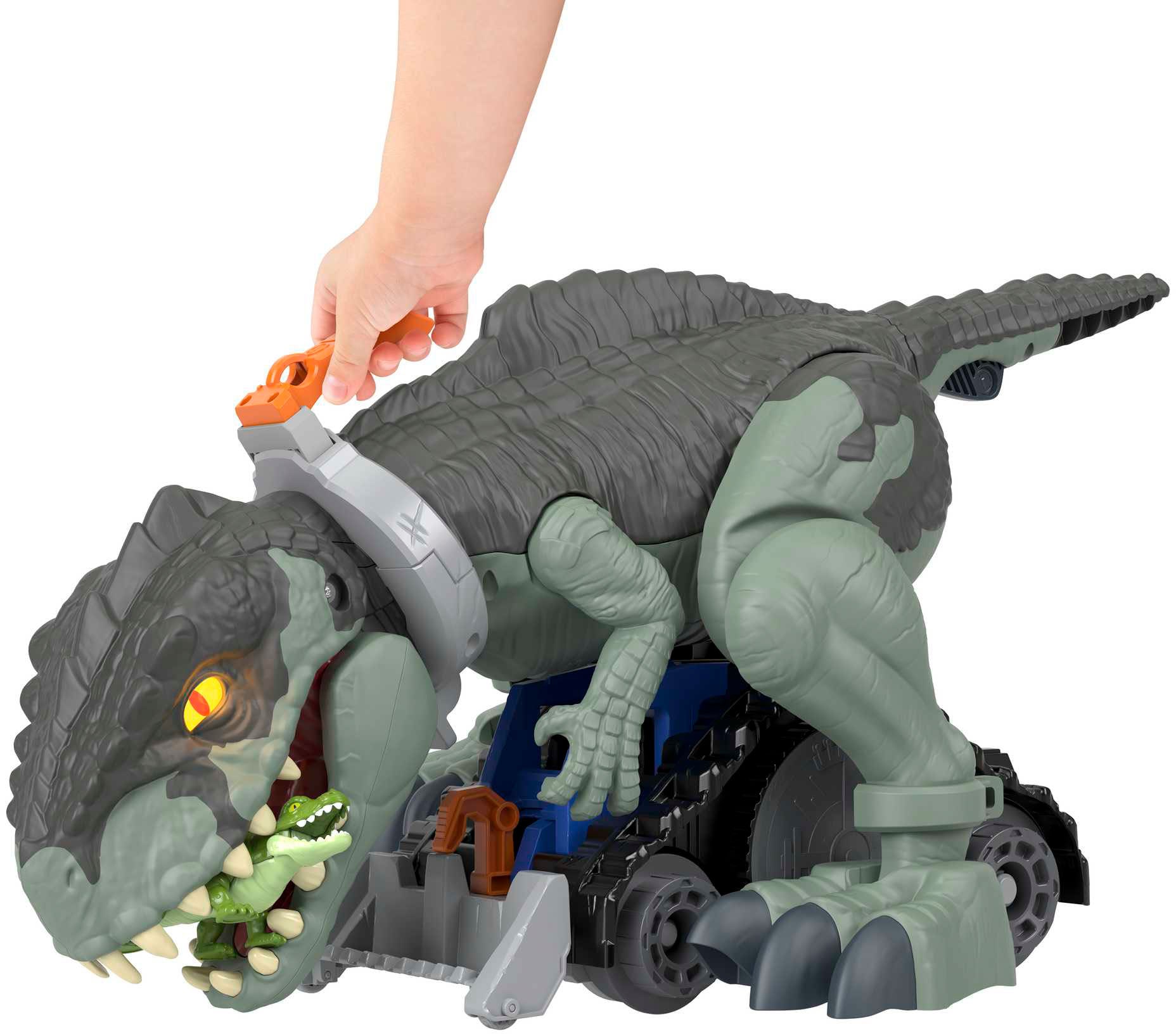 Mattel® Actionfigur »Imaginext Jurassic World Riesen-Dinosaurier«,  inklusive Owen-Figur bei OTTO