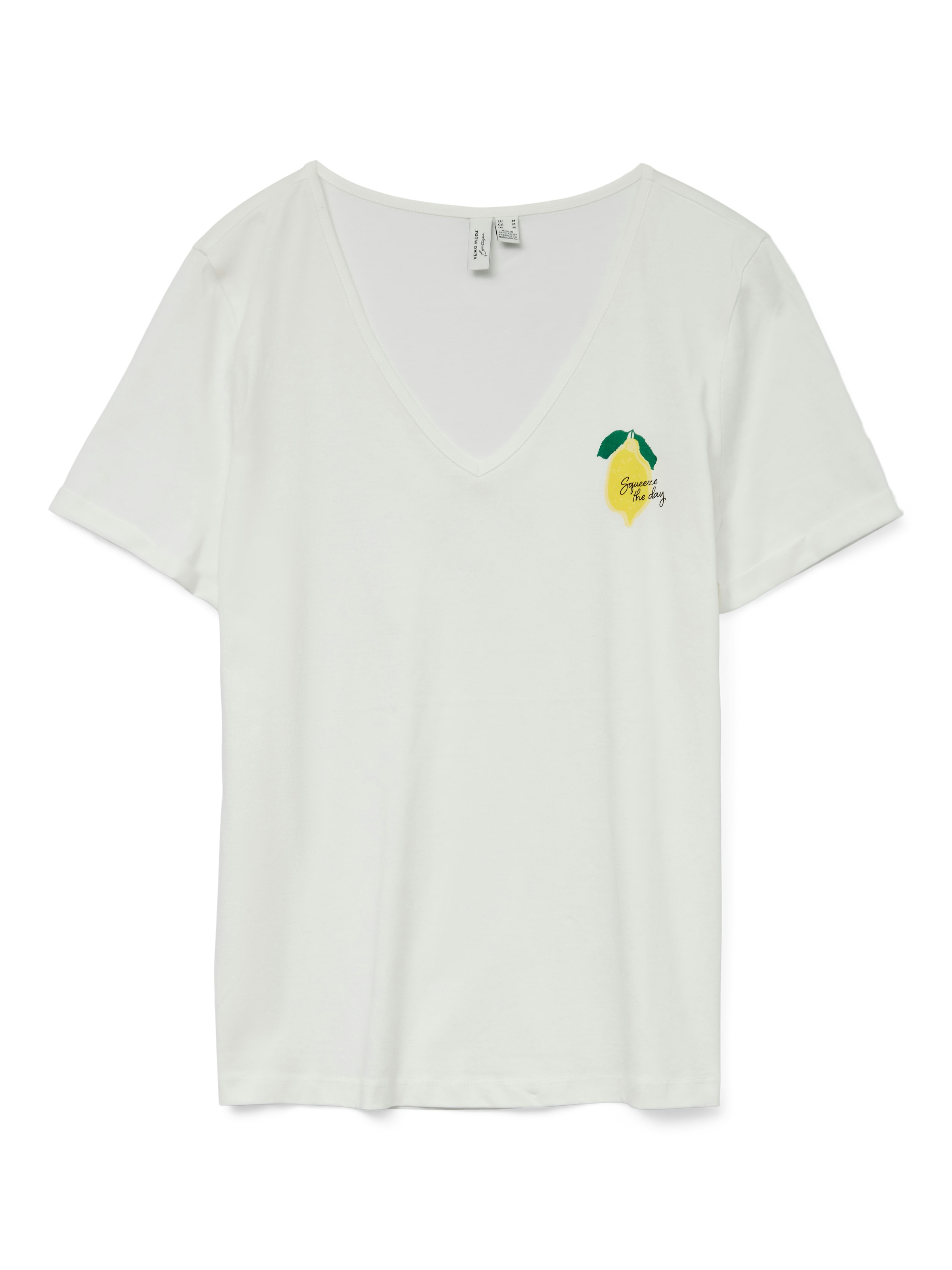 Vero Moda Kurzarmshirt »VMBITONA S/S V-NECK T-SHIRT JRS BTQ GA«