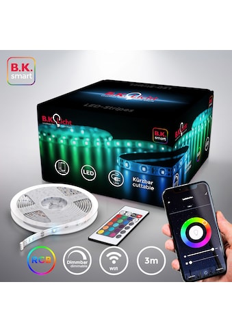B.K.Licht LED-Streifen, 3m Smart Home LED Band/Stripes dimmbar mit WiFi App-Steuerung kaufen