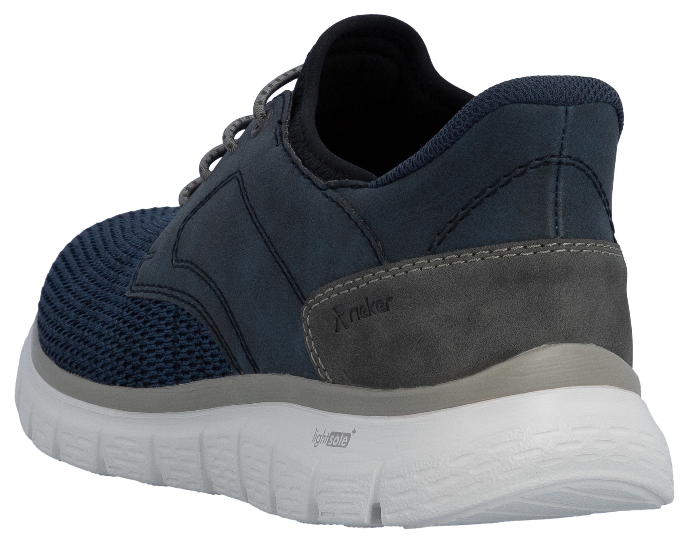 Rieker Slip-On Sneaker  , Freizeitschuh, Halbschuh, Schlupfschuh, gepolsterter Fersenabschluss