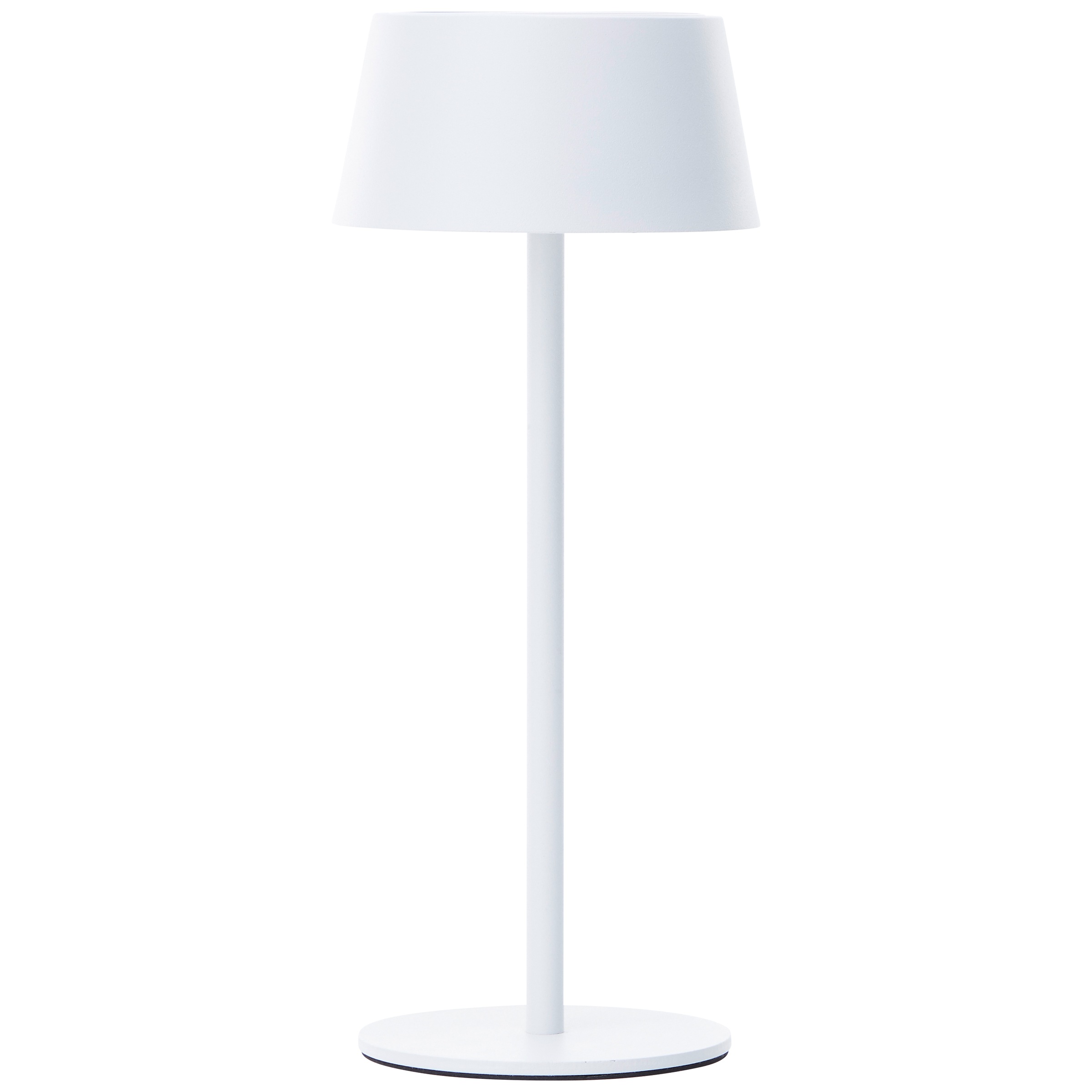Brilliant LED Außen-Tischleuchte »Picco«, Solar und per USB ladbar, 30 cm, 300 lm, 3000 K, IP44, Metall, weiß