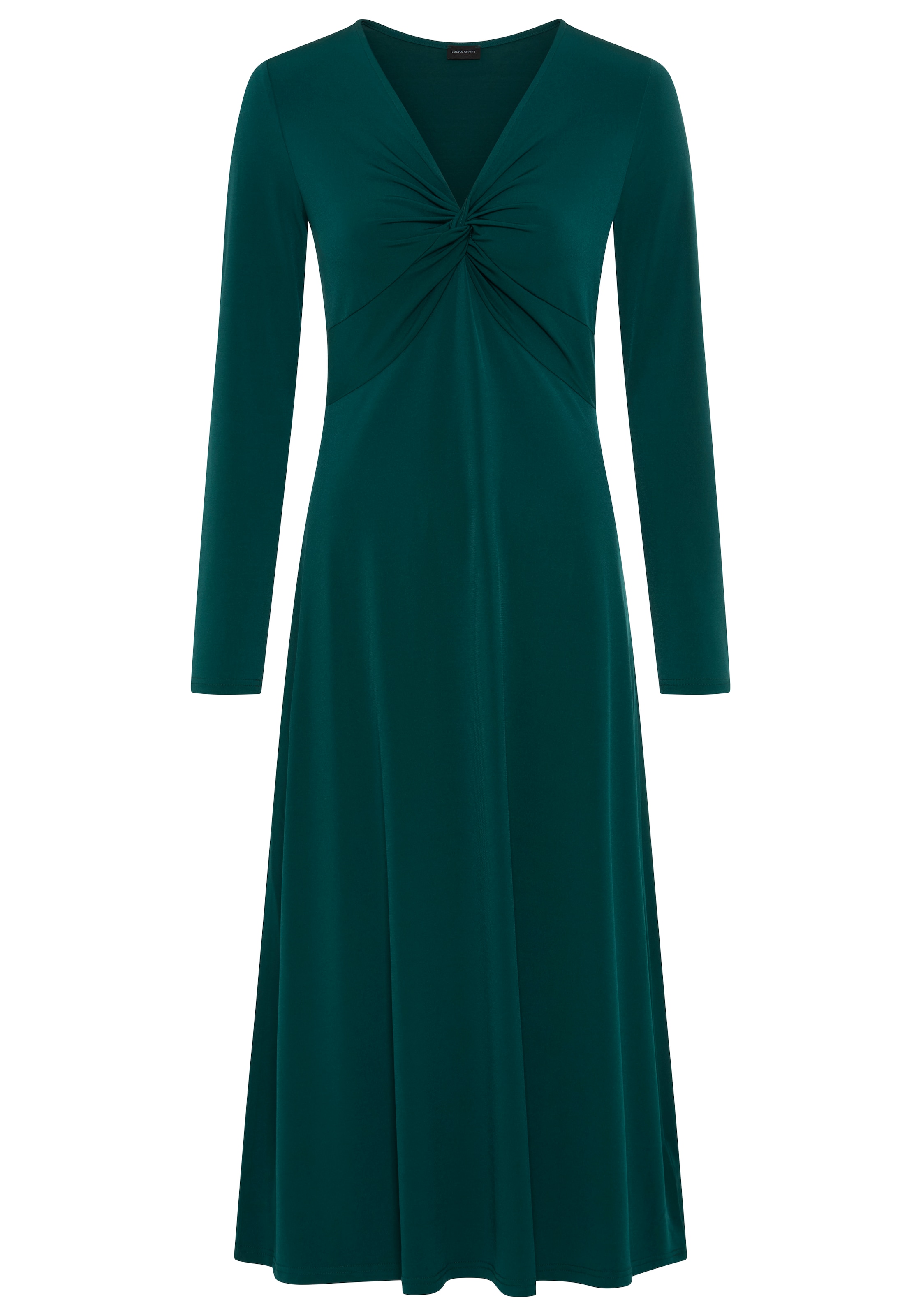 Laura Scott Abendkleid aus weicher Stretchware, figurbetonte Passform, wadenlang