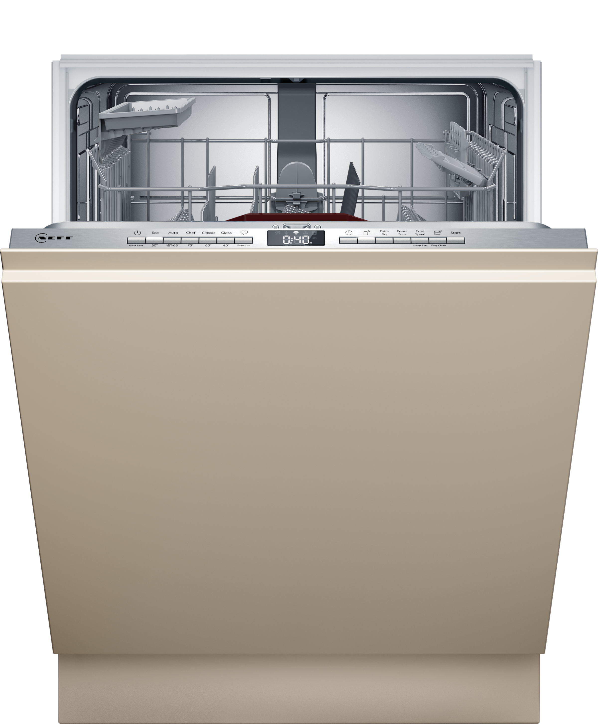 NEFF vollintegrierbarer Geschirrspüler XXL »S255EAX16E«, 13 Maßgedecke, Flex 1 Korbsystem