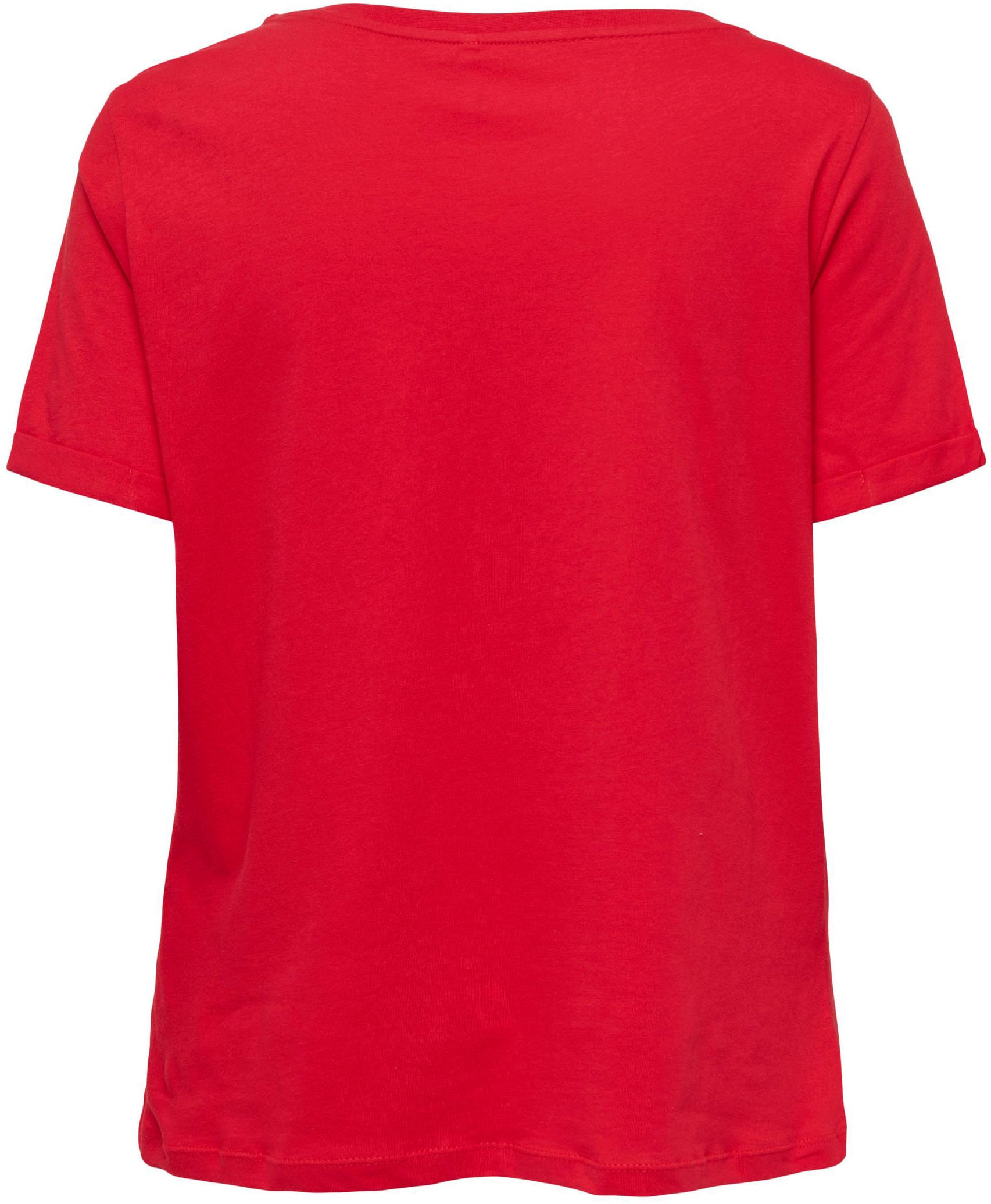 ONLY T-Shirt »ONLKITA S/S LOGO TOP NOOS« kaufen im OTTO Online Shop