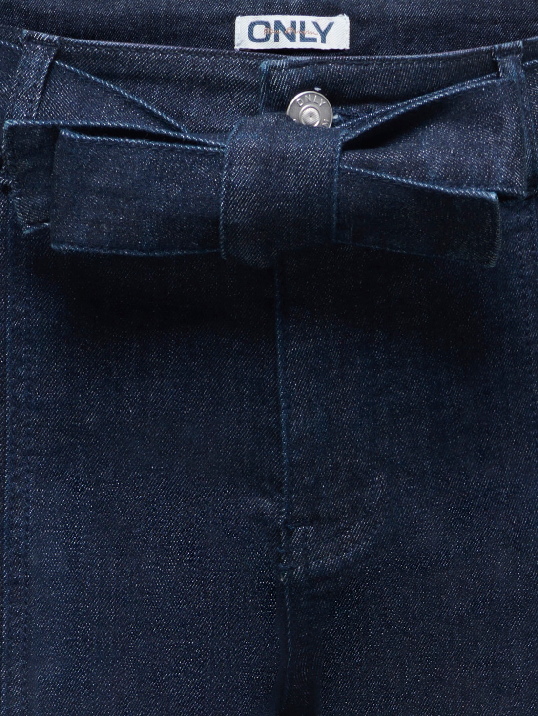 ONLY High-waist-Jeans »ONLMADISON BLUSH HW WID BELT DNM GUA579« Materialmix, High Waist, Wide Fit