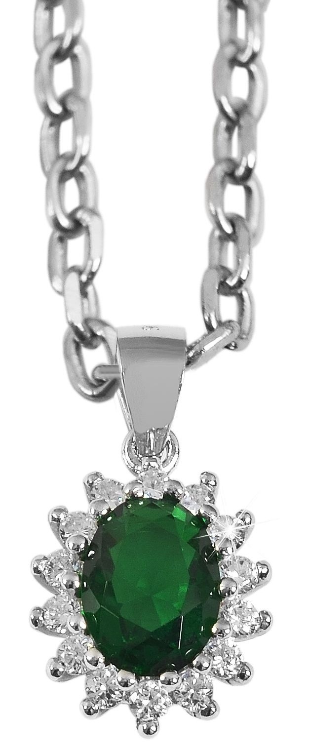 Adelia´s Kettenanhänger »Damen Anhänger aus 925 Silber mit Zirkonia«