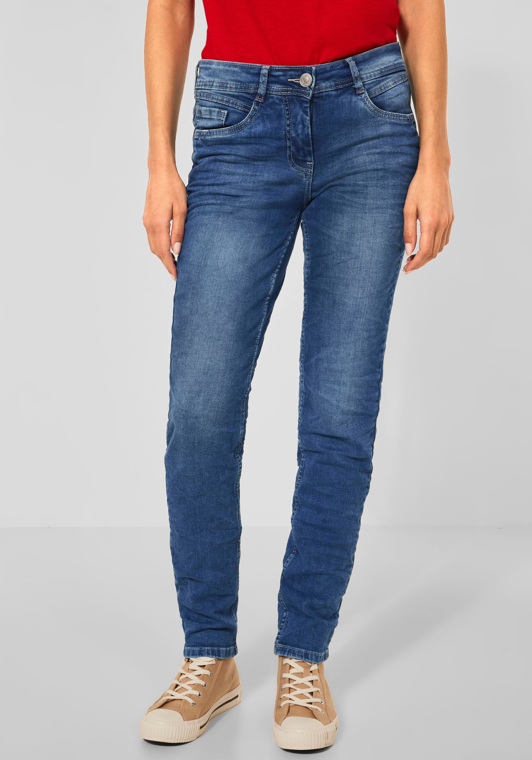 Cecil Loose-fit-Jeans »Style Scarlett«, mit schmalem Bein