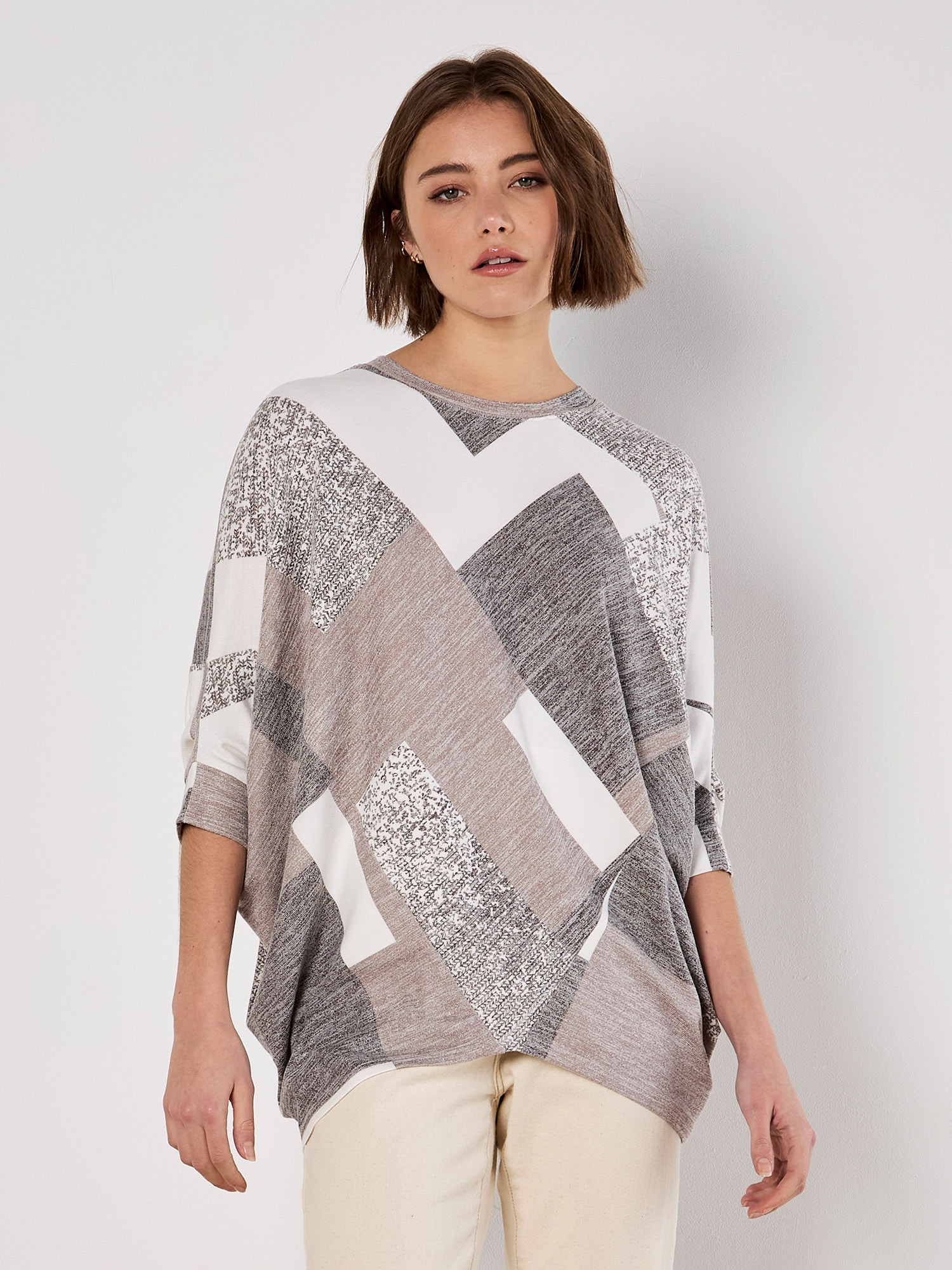 Apricot Strickpullover »Pullover« mit abgerundetem Saum