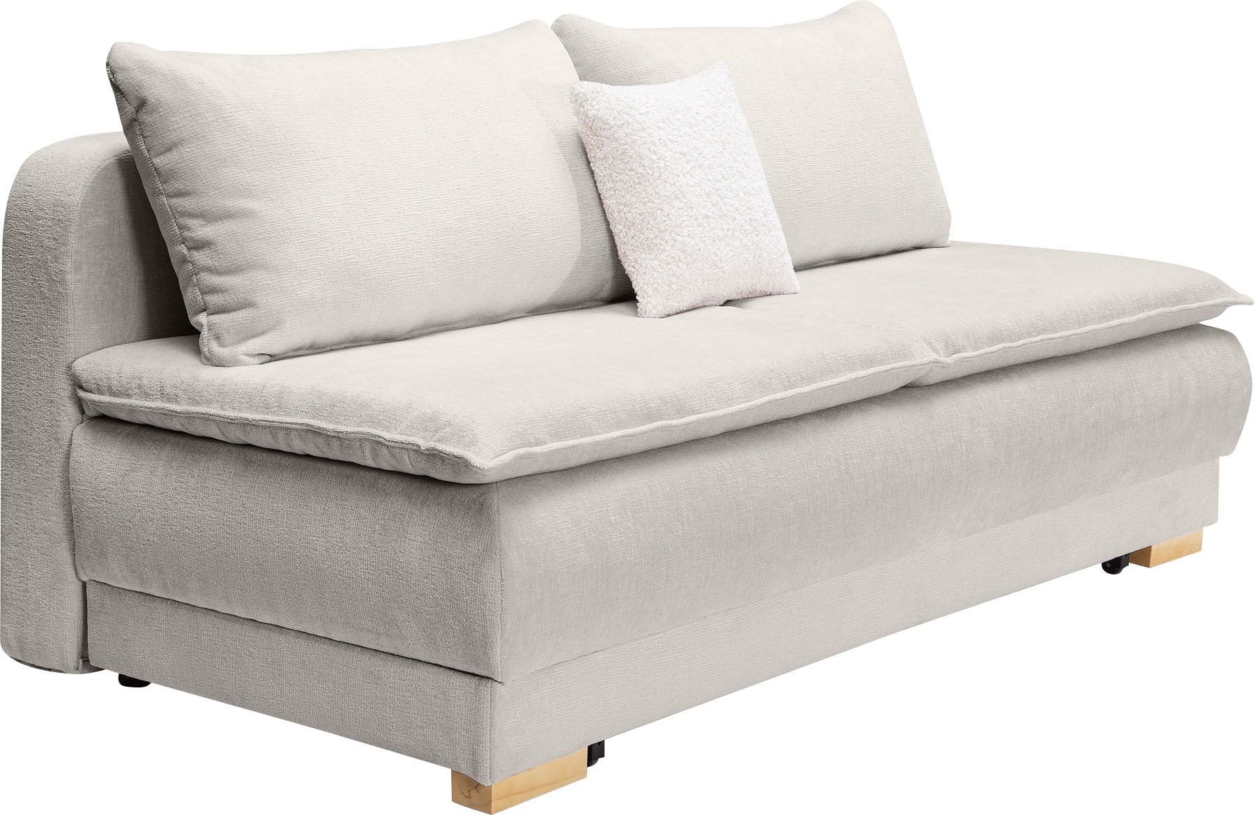INOSIGN Schlafsofa »Bea«, Dauerschlafsofa, Bettfunktion und-kasten,Boxspringsofa