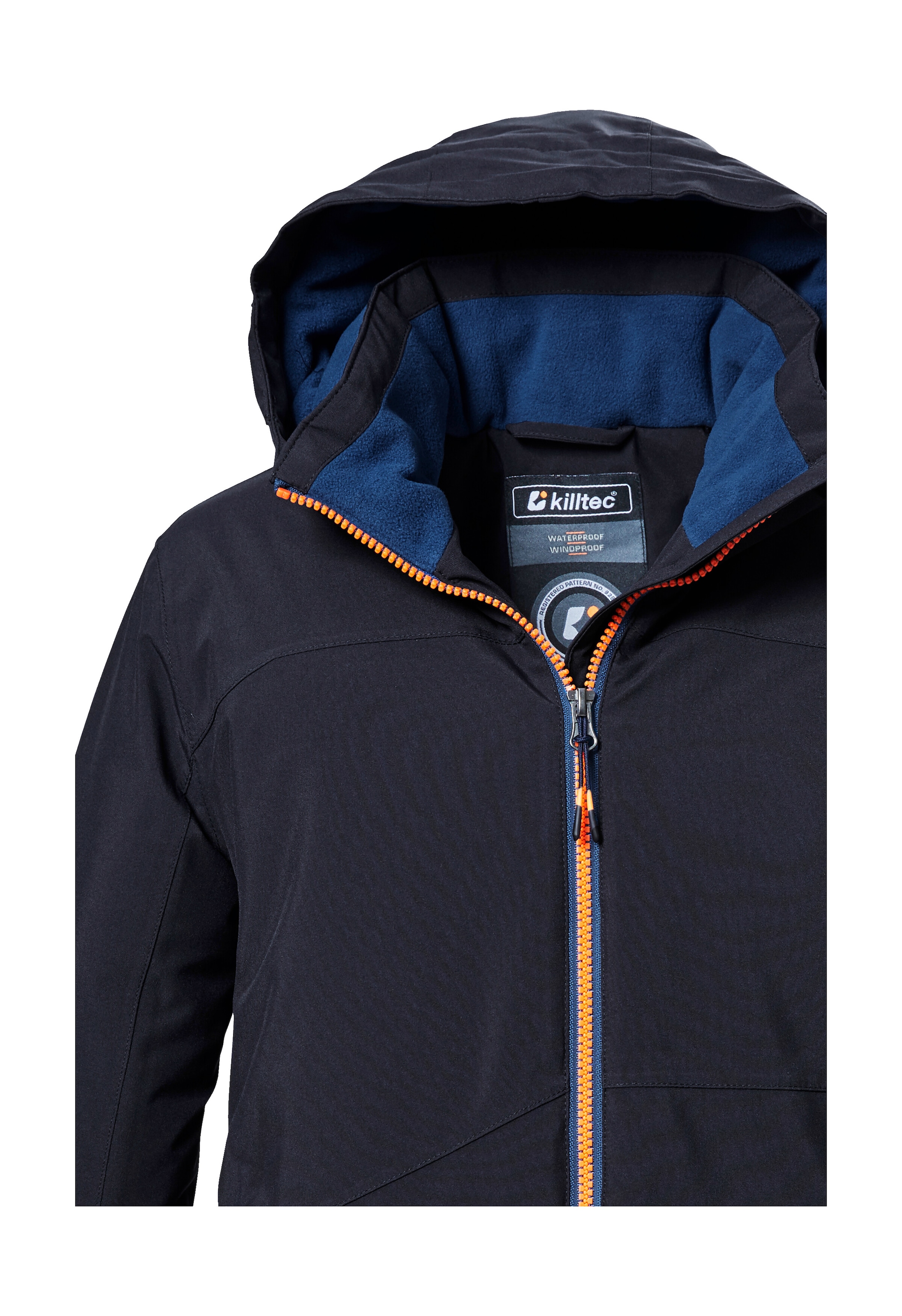 Killtec Funktionsjacke »KOW 369 BYS JCKT«, Wasserdichte Jungen Funktionsjacke mit Kapuze, PFAS-frei imprägniert
