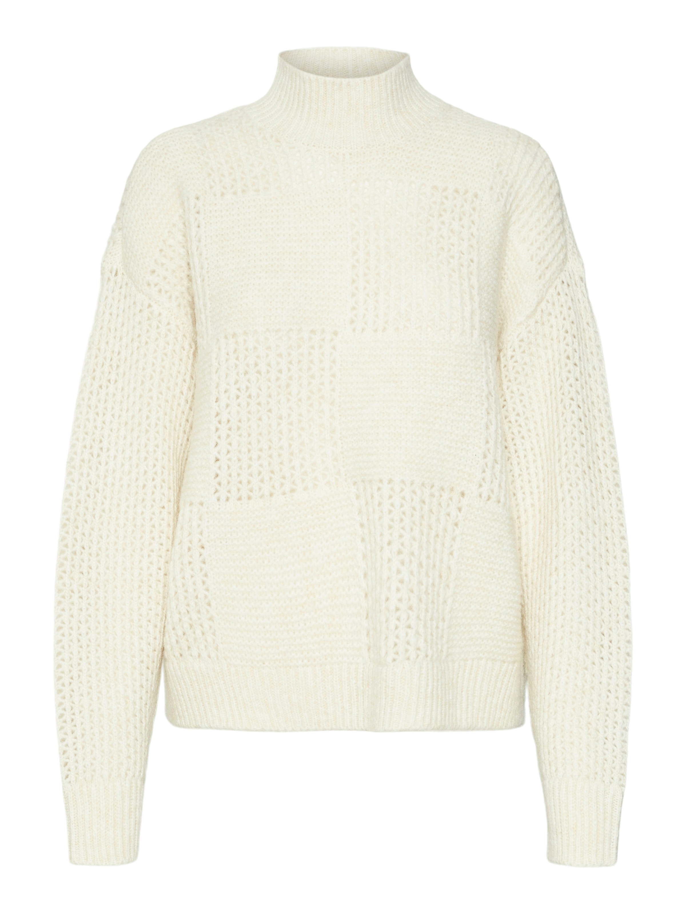 Vero Moda Strickpullover »VMMOON LS HIGHNECK PULLOVER GA BF«