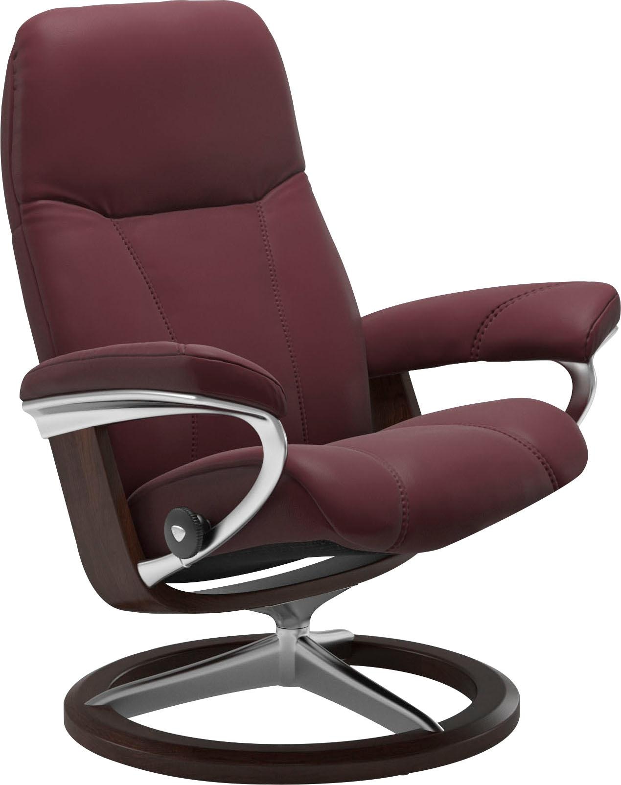 Stressless® Relaxsessel »Consul« mit Signature Base, Größe S, Gestell Braun